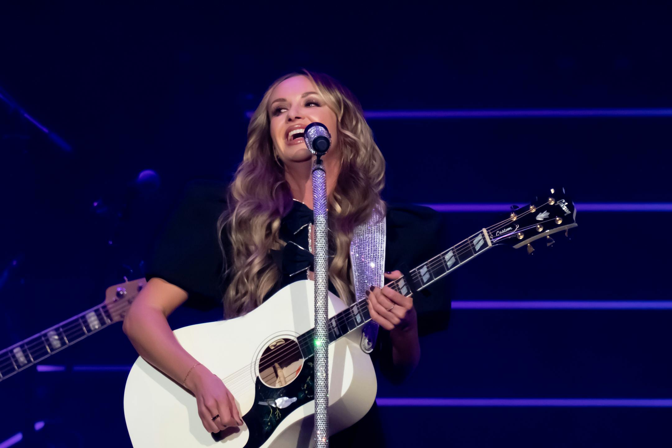 Carly Pearce opened at the Xcel Arena for Blake Shelton's Back to the Honky Tonk Tour.