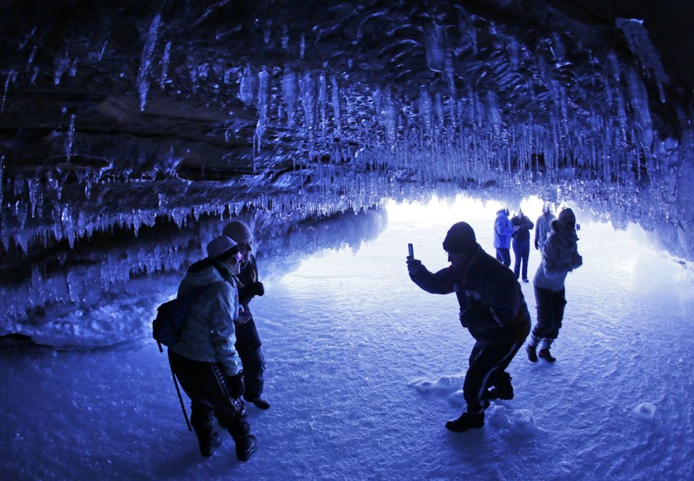 It's been five years since the ice has frozen along the south shore of Lake Superior, creating access to the wonders of the Ice Caves of the Apostle Islands National Lakeshore.