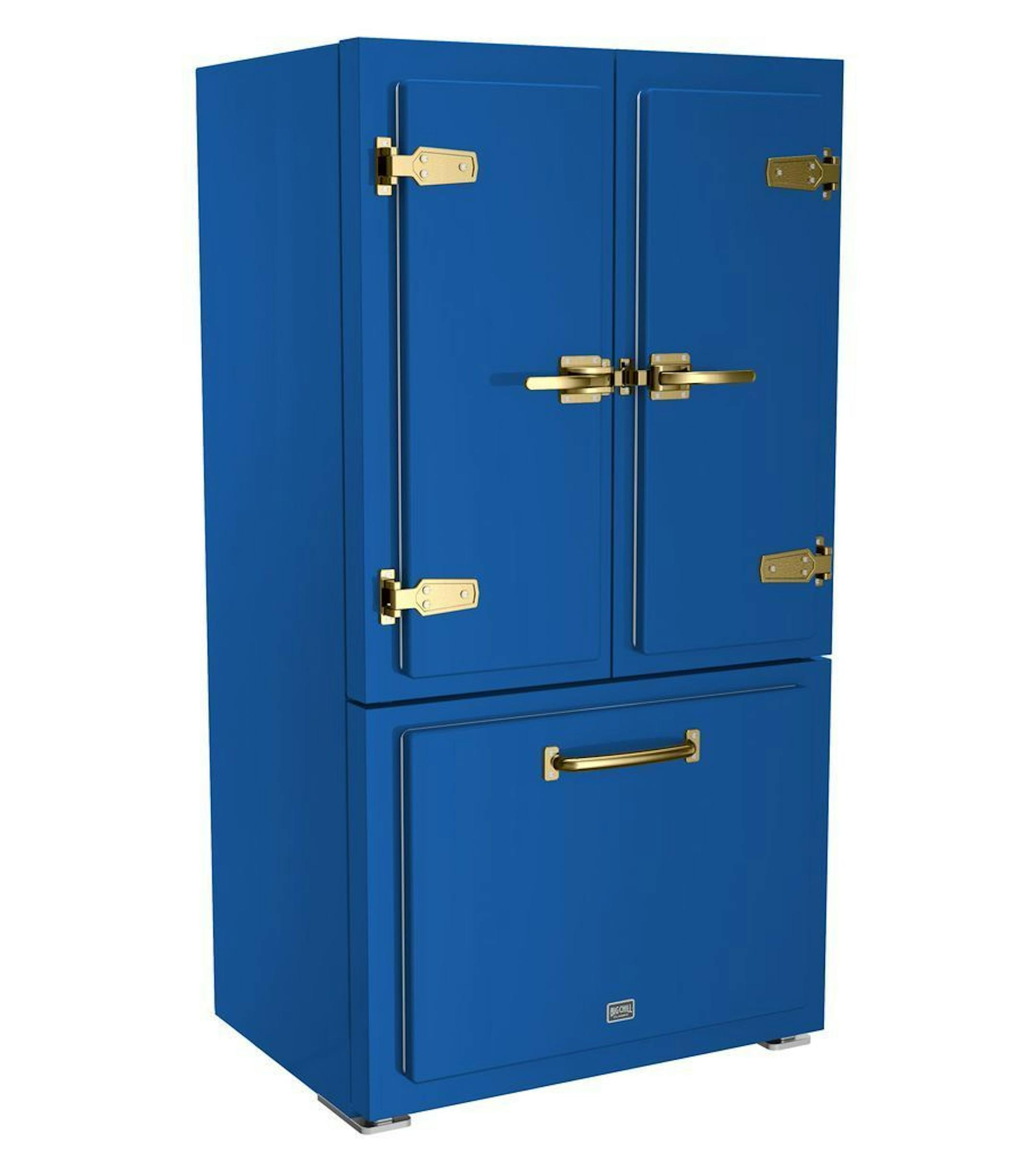 Big Chill's Classic Fridge in blue.