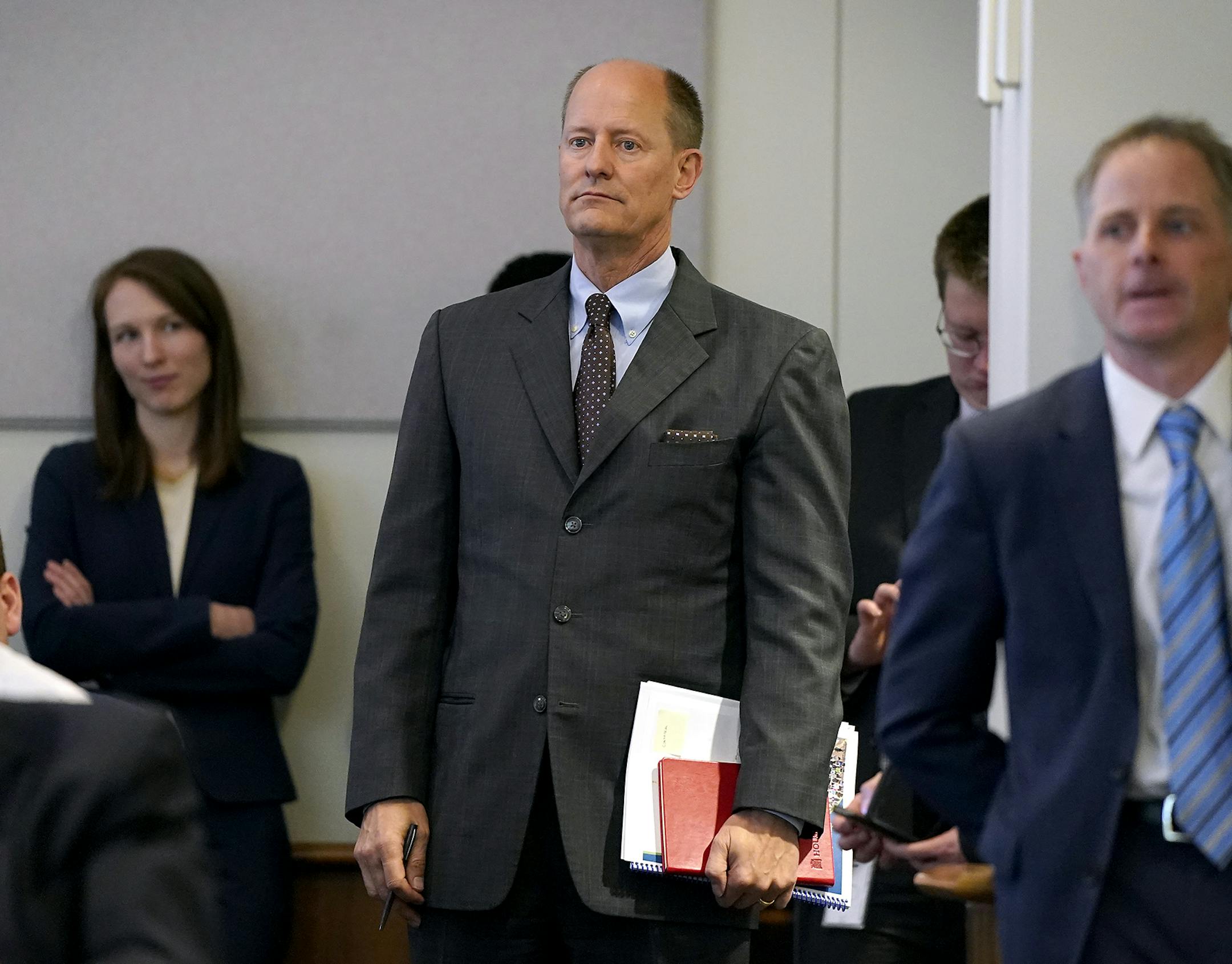 Senate Majority Leader Paul Gazelka watched the budget and economic forecast. ] LEILA NAVIDI &#x2022; leila.navidi@startribune.com BACKGROUND INFORMATION: The Minnesota state budget and economic forecast held at the Department of Revenue building in St. Paul Thursday, December 5, 2019. Minnesota lawmakers have an estimated state budget surplus of more than $1.3 billion to work with as they tee up new spending or tax cut proposals for the 2020 legislative session.