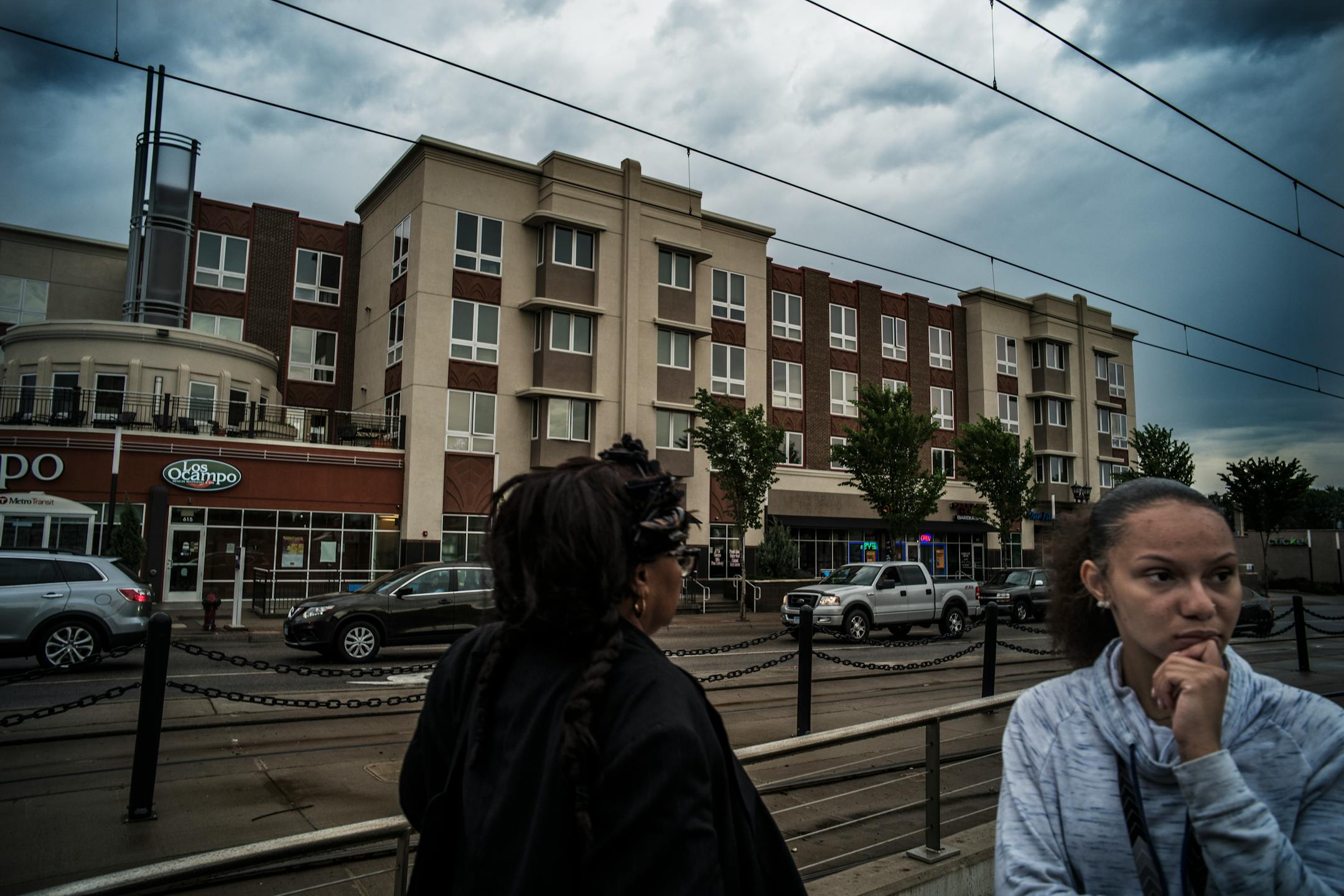 An apartment complex in Frogtown, a St. Paul neighborhood.