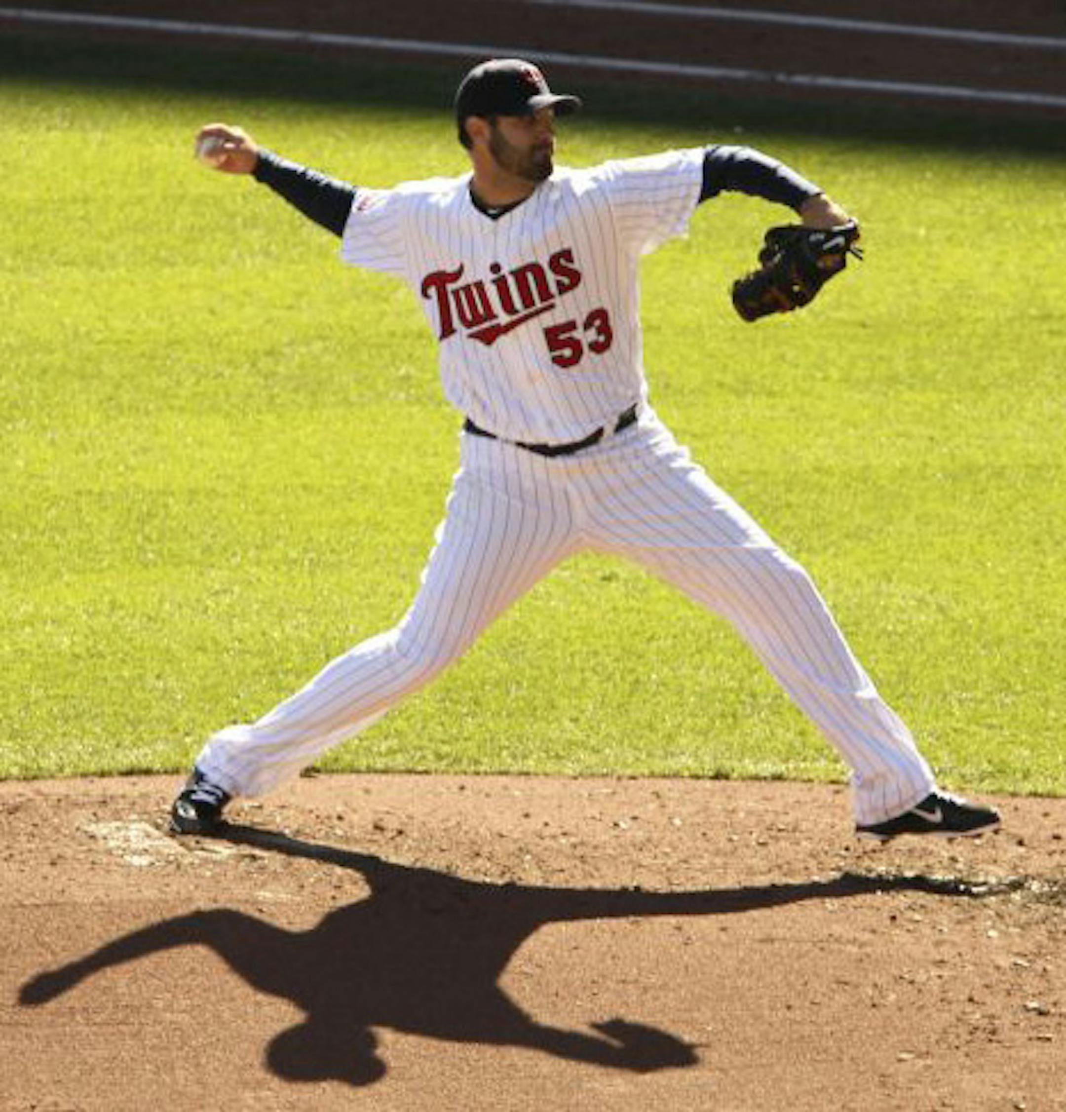 Twins righthander Nick Blackburn
