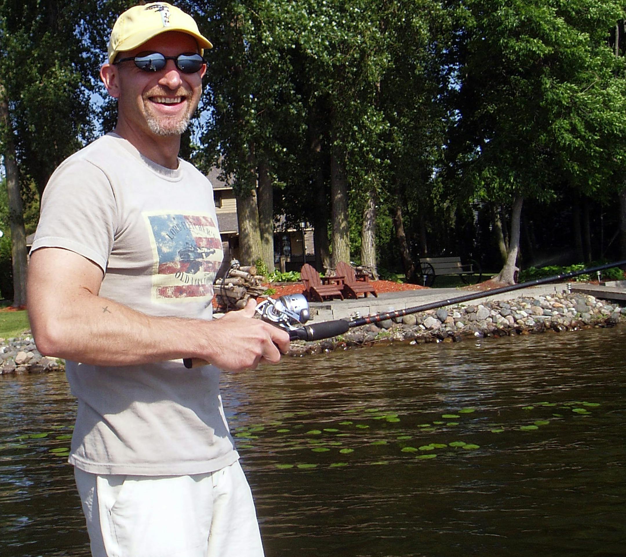 Jeffrey O'Donnell, 42, was found dead on a golf course in Ham Lake.