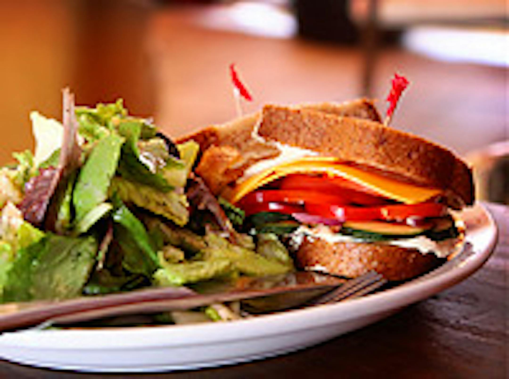 Lily's offers homemade food and drink.