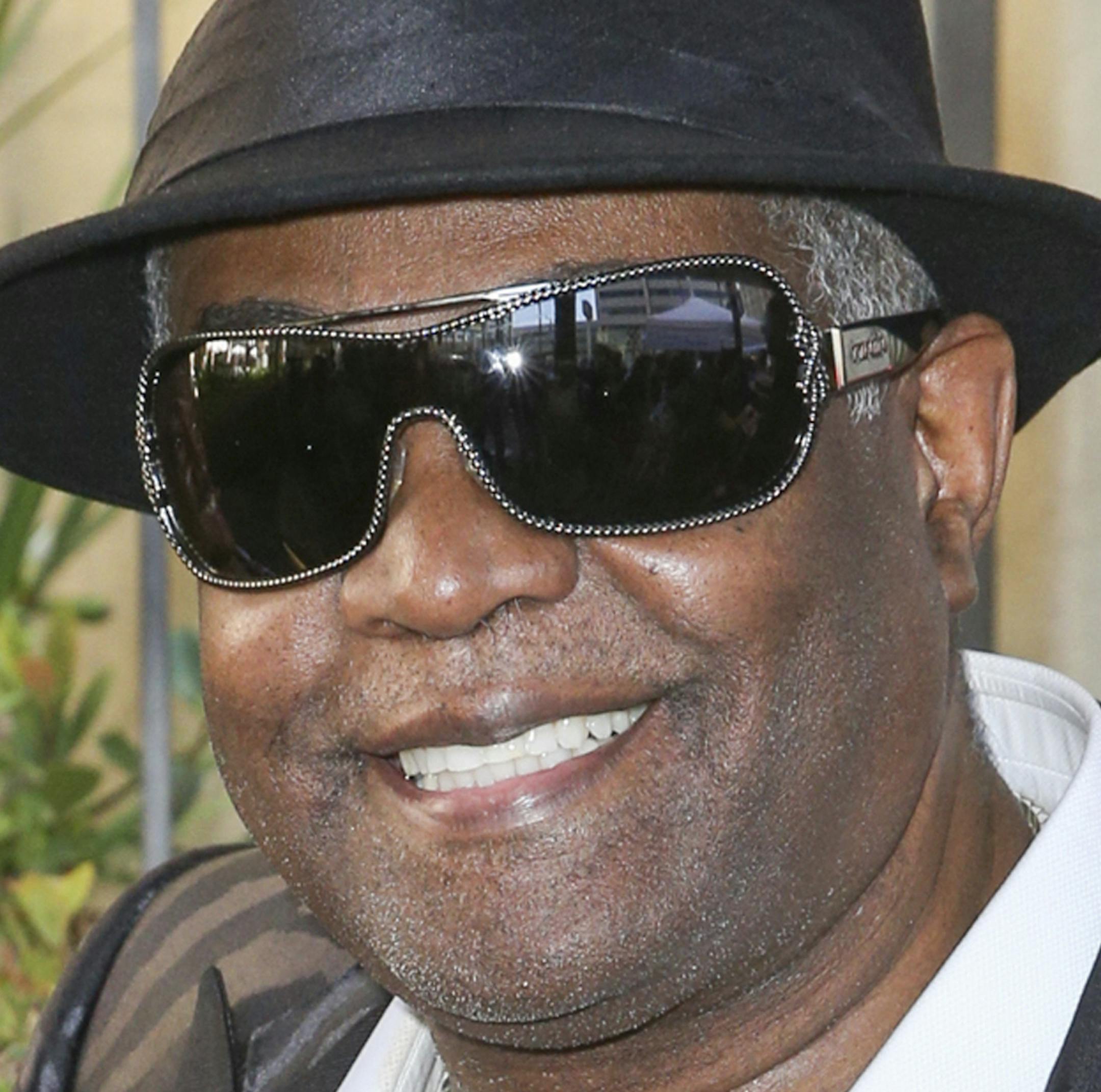 Ronald "Khalis" Bell attends a ceremony honoring Kool & The Gang with a star on The Hollywood Walk of Fame on Oct. 8, 2015, in Los Angeles. Bell, a co-founder and singer in the group, has died. He was 68. Publicist Sujata Murthy says Bell died at his home in the U.S. Virgin Islands with his wife by his side. The cause of death has not been released. (Photo by Rich Fury/Invision/AP, file)