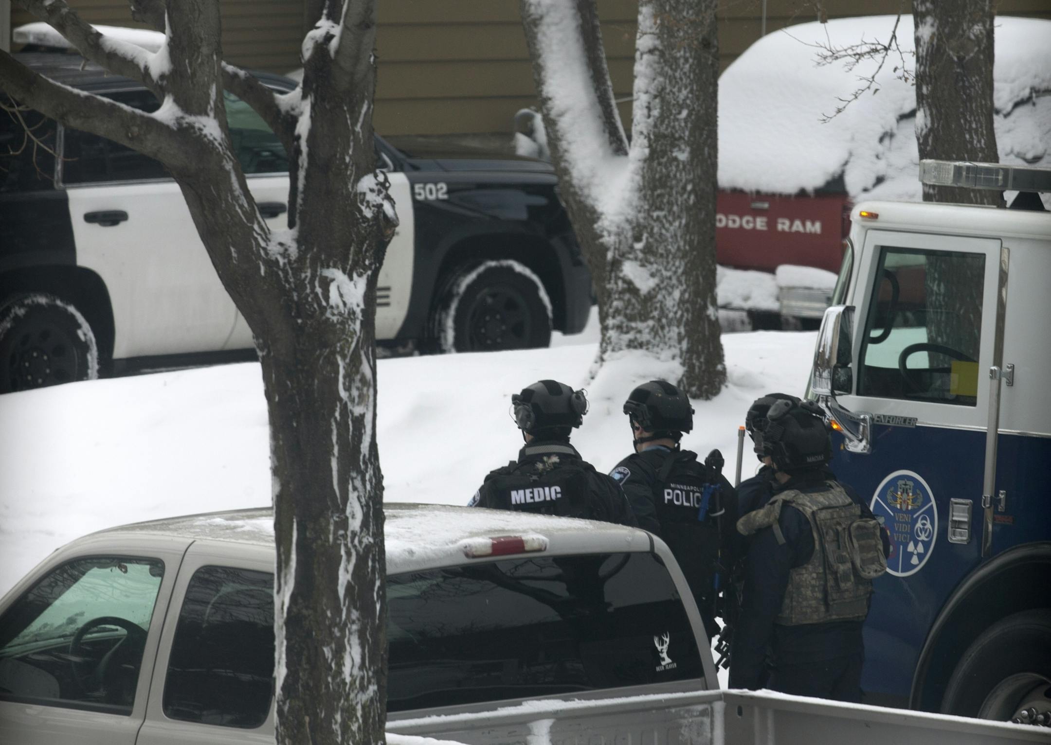 Authorities responded to the scene of a shooting at the 2700 block of Oakland Avenue South in Minneapolis.