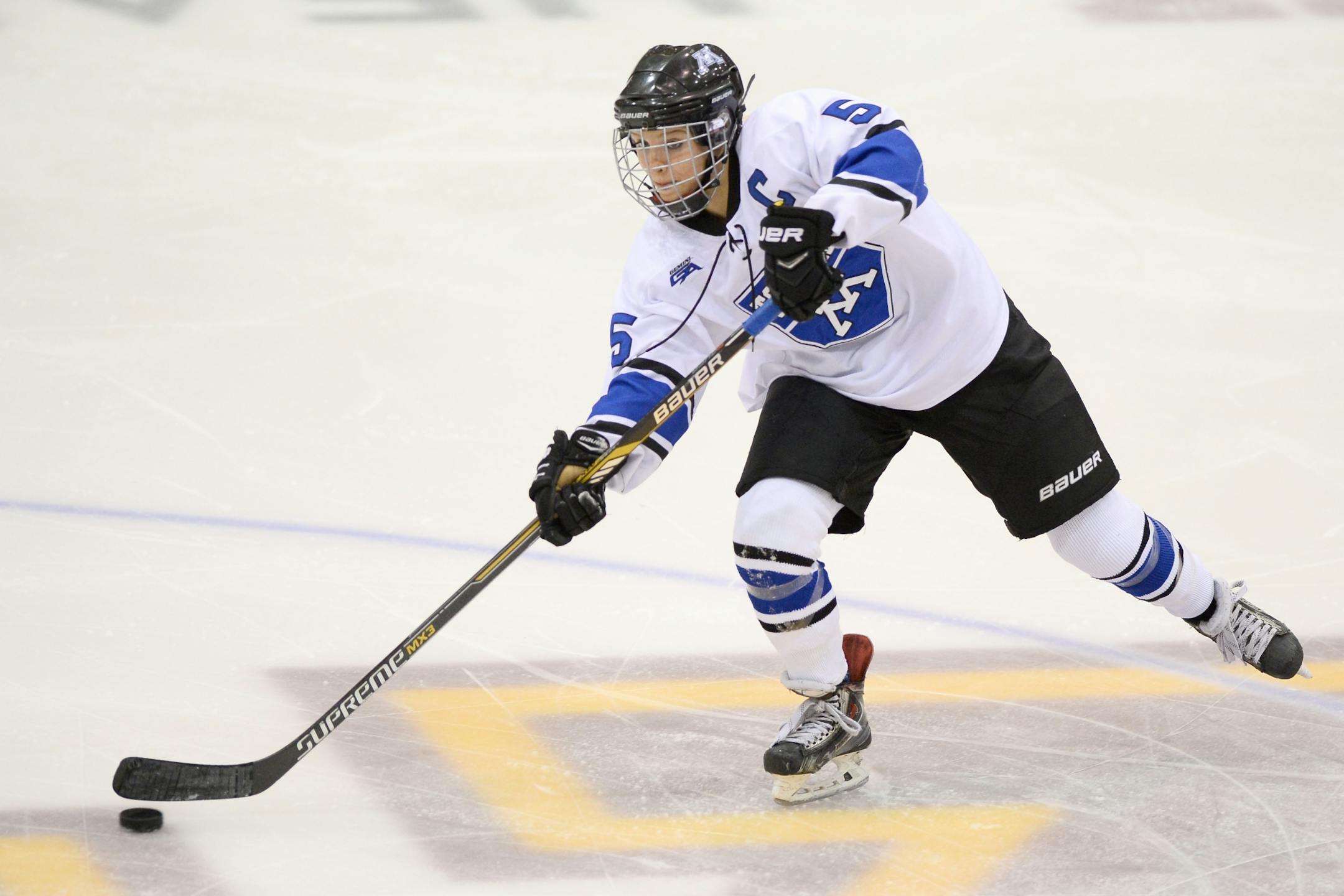 "It's really crazy to think how literally far hockey has taken me," said Minnetonka forward Presley Norby, the Star Tribune Metro Player of the Year. She has won gold medals on three national teams and helped lead the Skippers to theClass 2A, Section 2 final last week.
