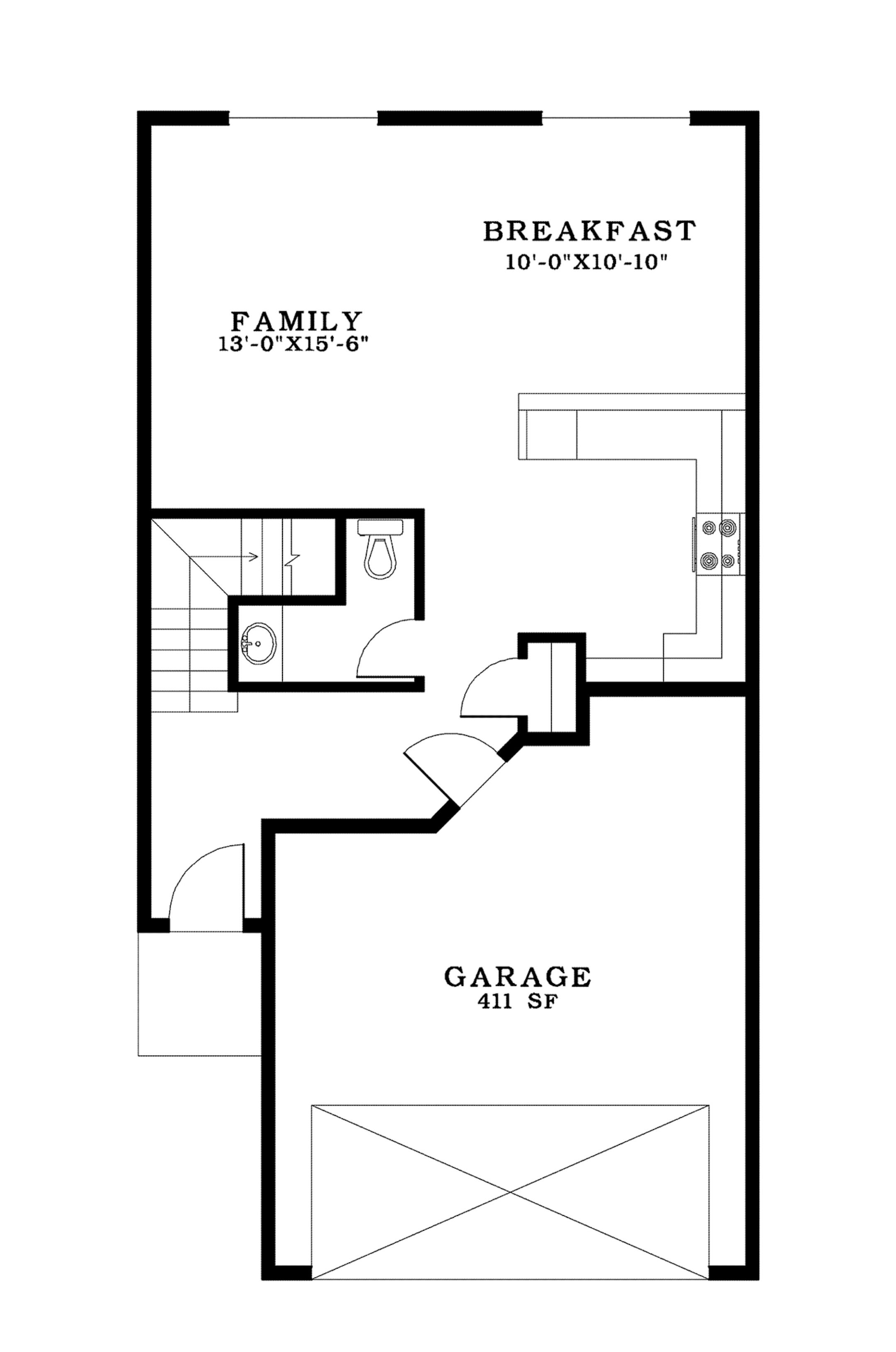 Home plan: A traditional plan, with a twist.