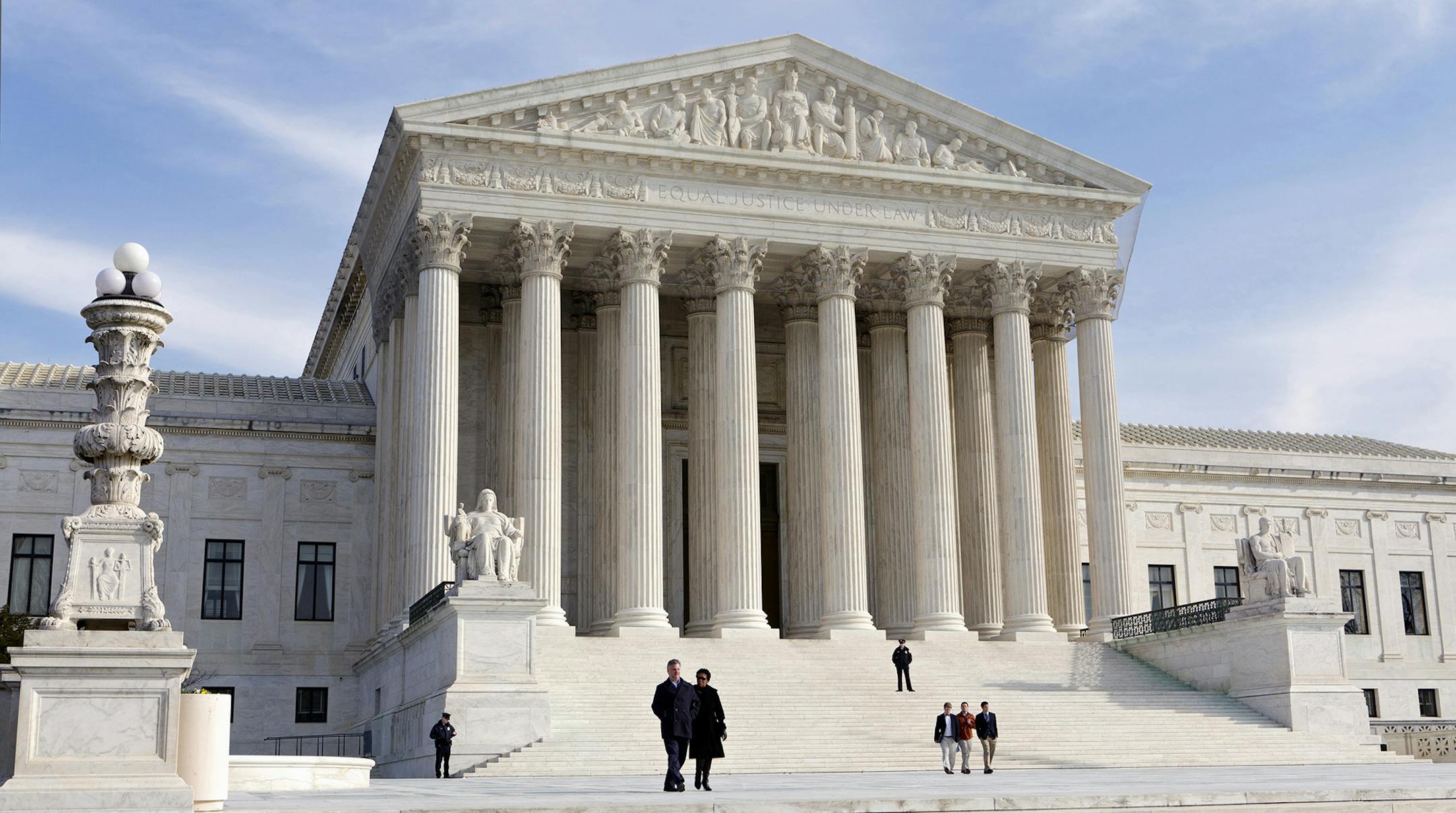 FILE - In this Jan. 25, 2012 file photo, the U.S. Supreme Court Building is seen in Washington. The health insurance industry is spending millions to carry out President Barack Obamaís health care overhaul, essentially betting that the law or major parts of it will survive Supreme Court scrutiny. (AP Photo/J. Scott Applewhite, File) ORG XMIT: MIN2013062811545333 ORG XMIT: MIN1506291318320616