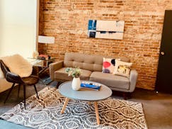 Renting furniture through a subscription service is a growing option. Chicago-based Inhabitr, which rents the furniture shown here, plans to launch in