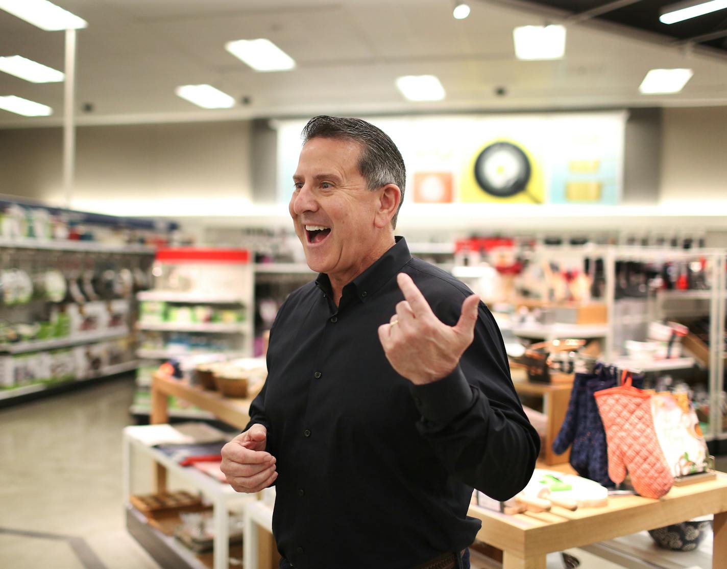 Target CEO Brian Cornell talks about the new strategy he put into place last year during a tour of the downtown Target Tuesday, Feb. 27, 2018, in Minneapolis, MN.] DAVID JOLES &#xef; david.joles@startribune.com We talk to Target CEO Brian Cornell about the new strategy he put into place last year.