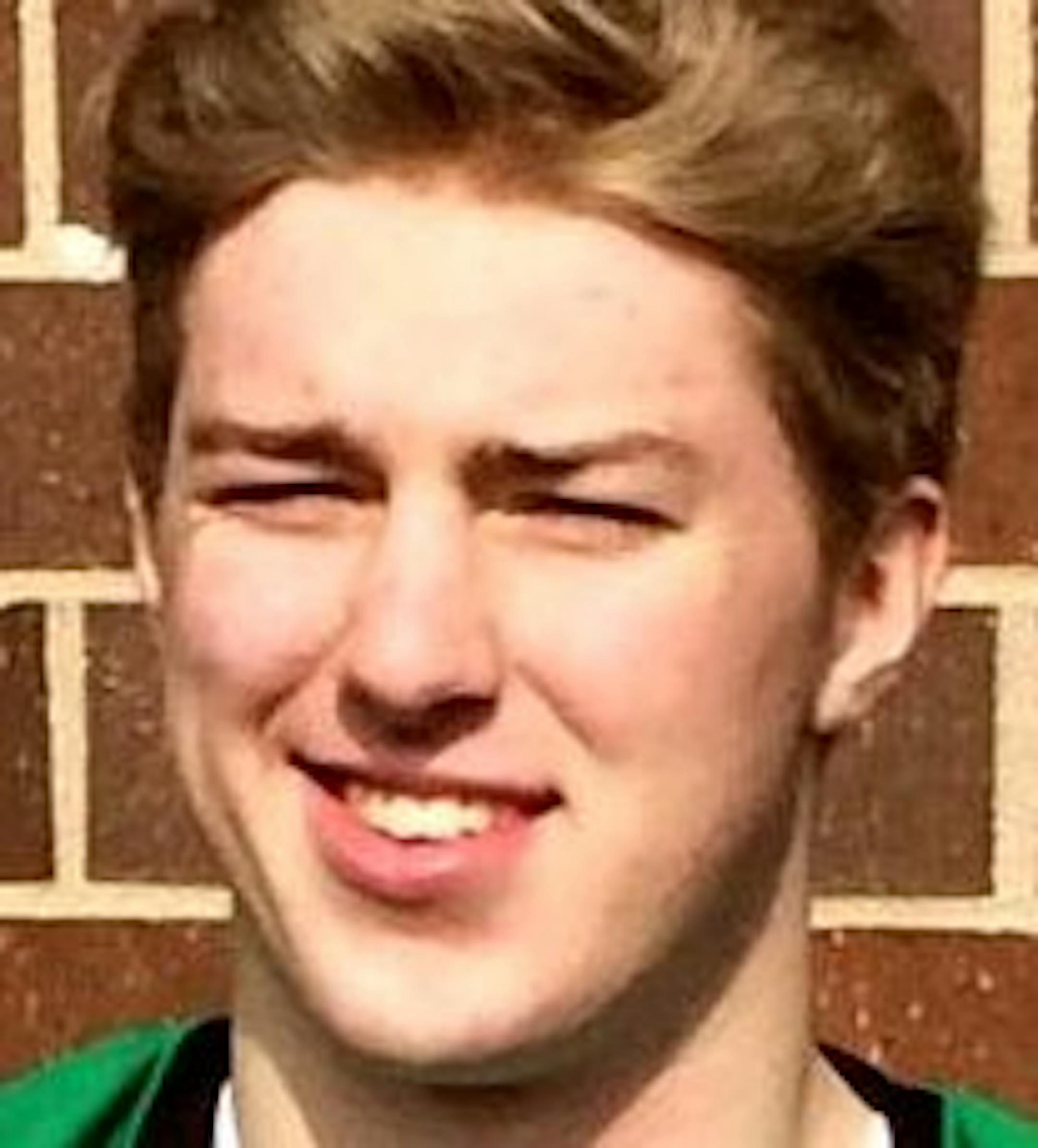 Brock Boltmann, Edina football, sr., 2016