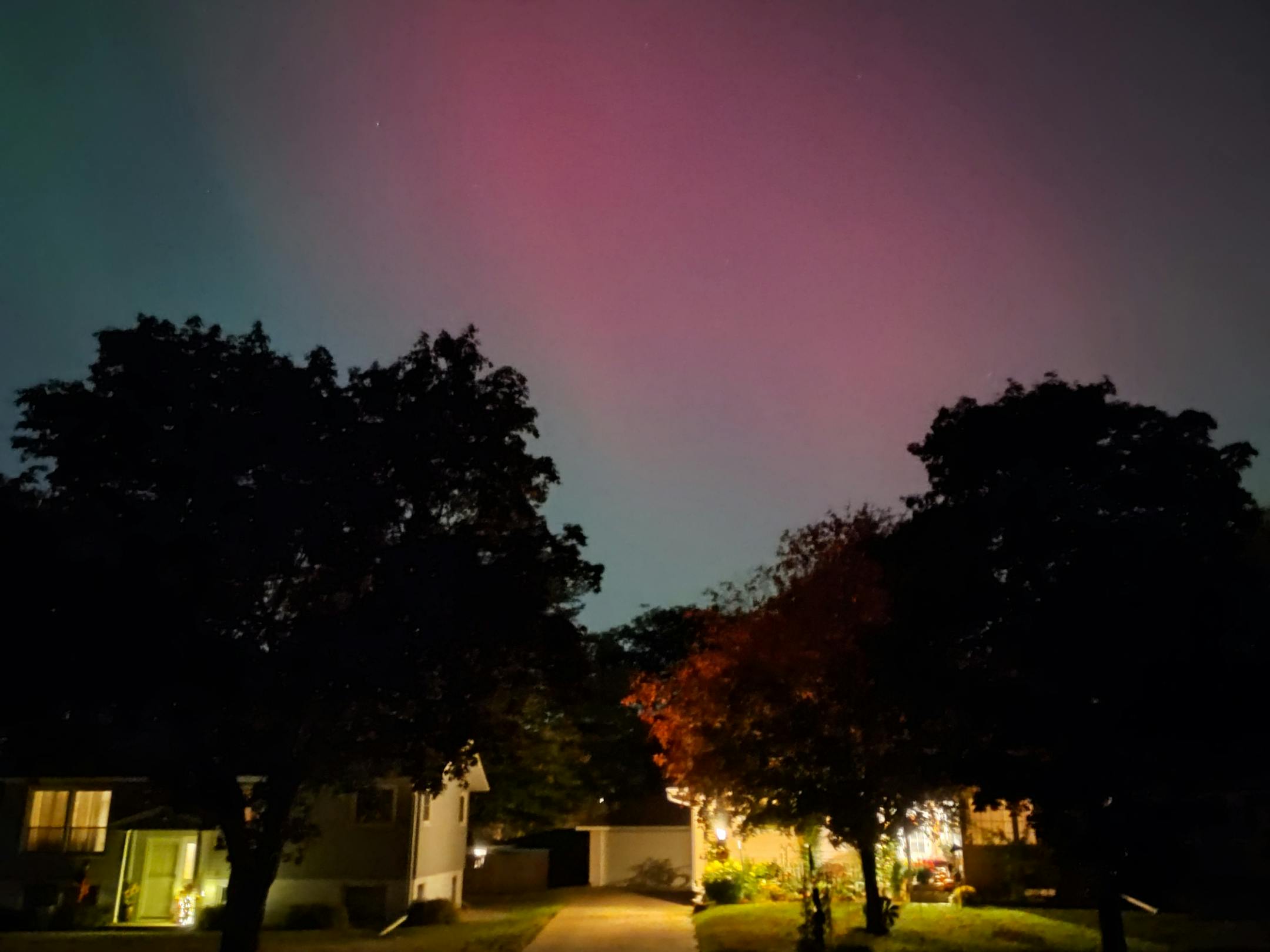The northern lights.