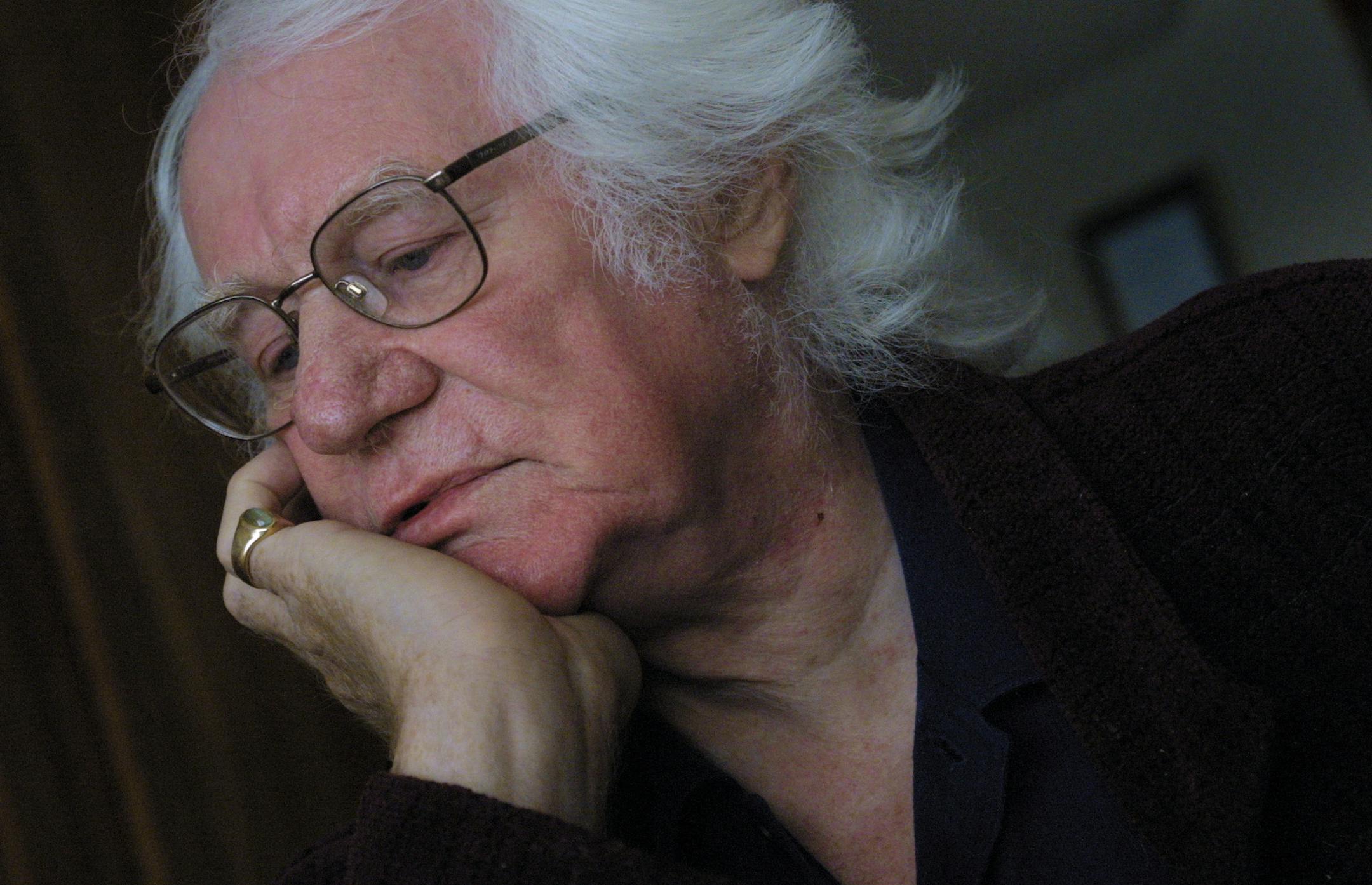 GENERAL INFORMATION: Profile of Robert Bly, the poet laureate of Minnesota and one of its most highly regarded writers. His most recent poetry book, "The Night Abraham Called to the Stars," IN THIS PHOTO: Robert Bly, Poet laureate of Minnesota, his most recent poetry book is "The Night Abraham Called to the Stars" . ORG XMIT: MIN2013032511084931