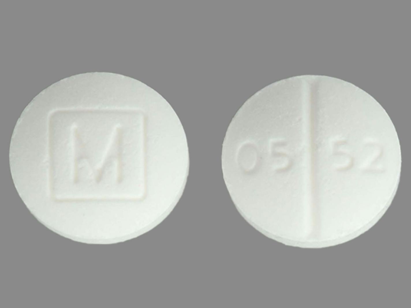 An image of an "MBox pill," which authorities say are more frequently laced with deadly fentanyl.