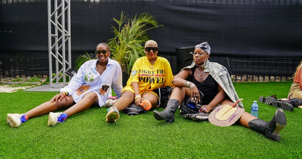 Fans kicked back at this year’s other Afropunk festival in Miami last month.