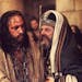 Jim Caviezel, left, as Jesus, and Mattia Sbragia star in"The Passion of the Christ."