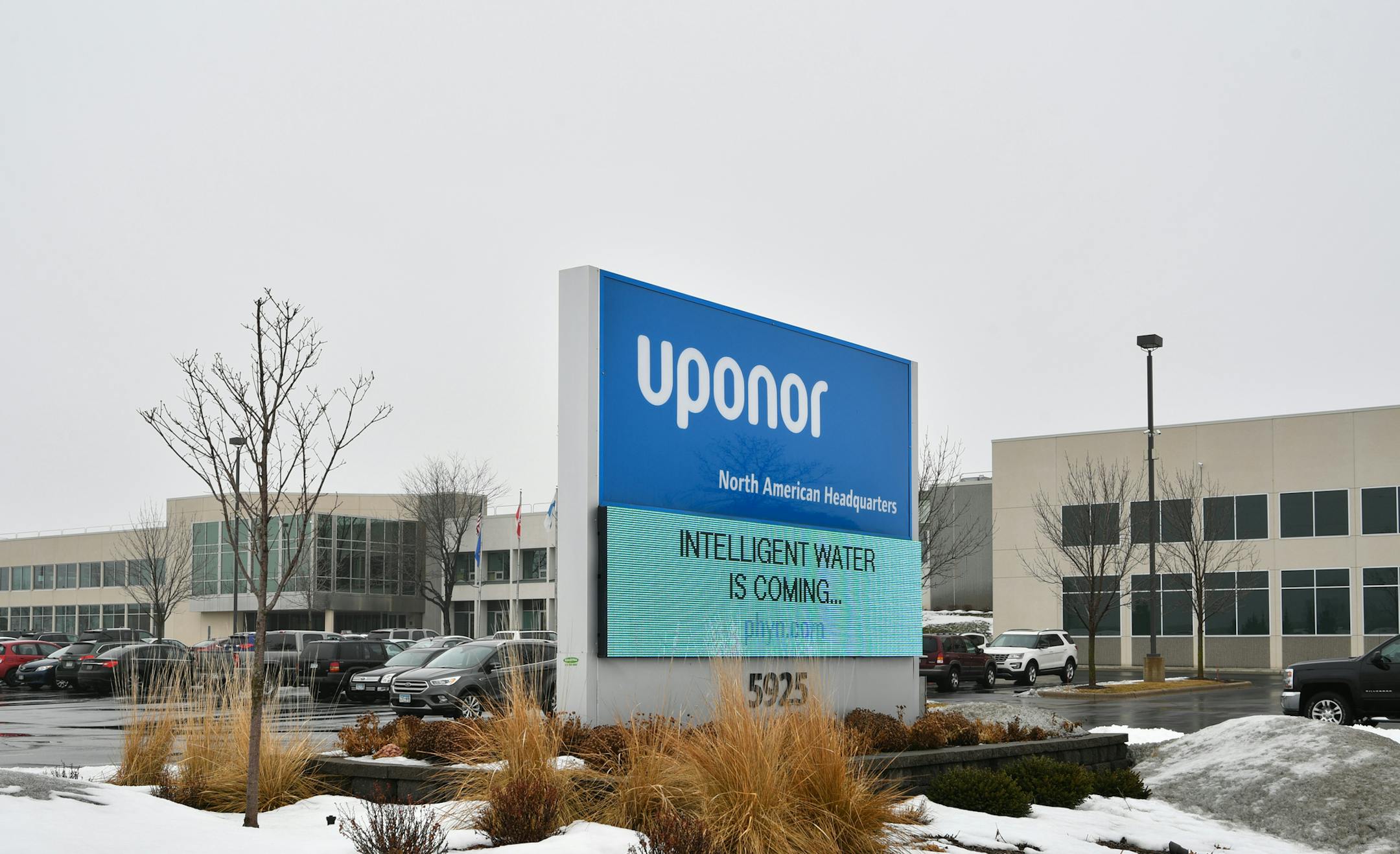 Uponor North American Headquarters in Apple Valley. (GLEN STUBBE/Star Tribune file photo)