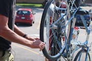Mankato has installed bike repair stations along its bike paths in an effort to cater to a growing community.