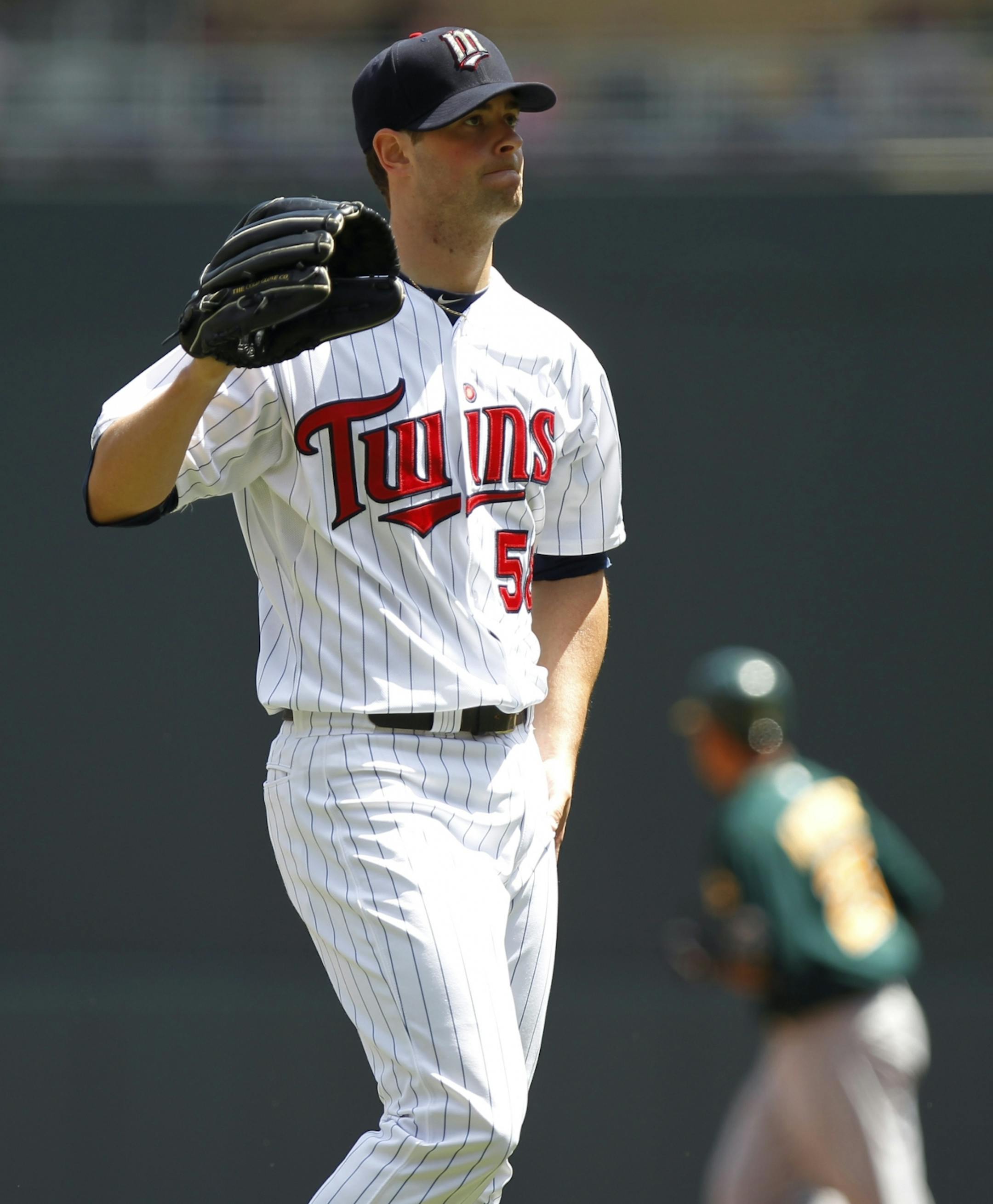 Twins staring pitcher Scott Diamond