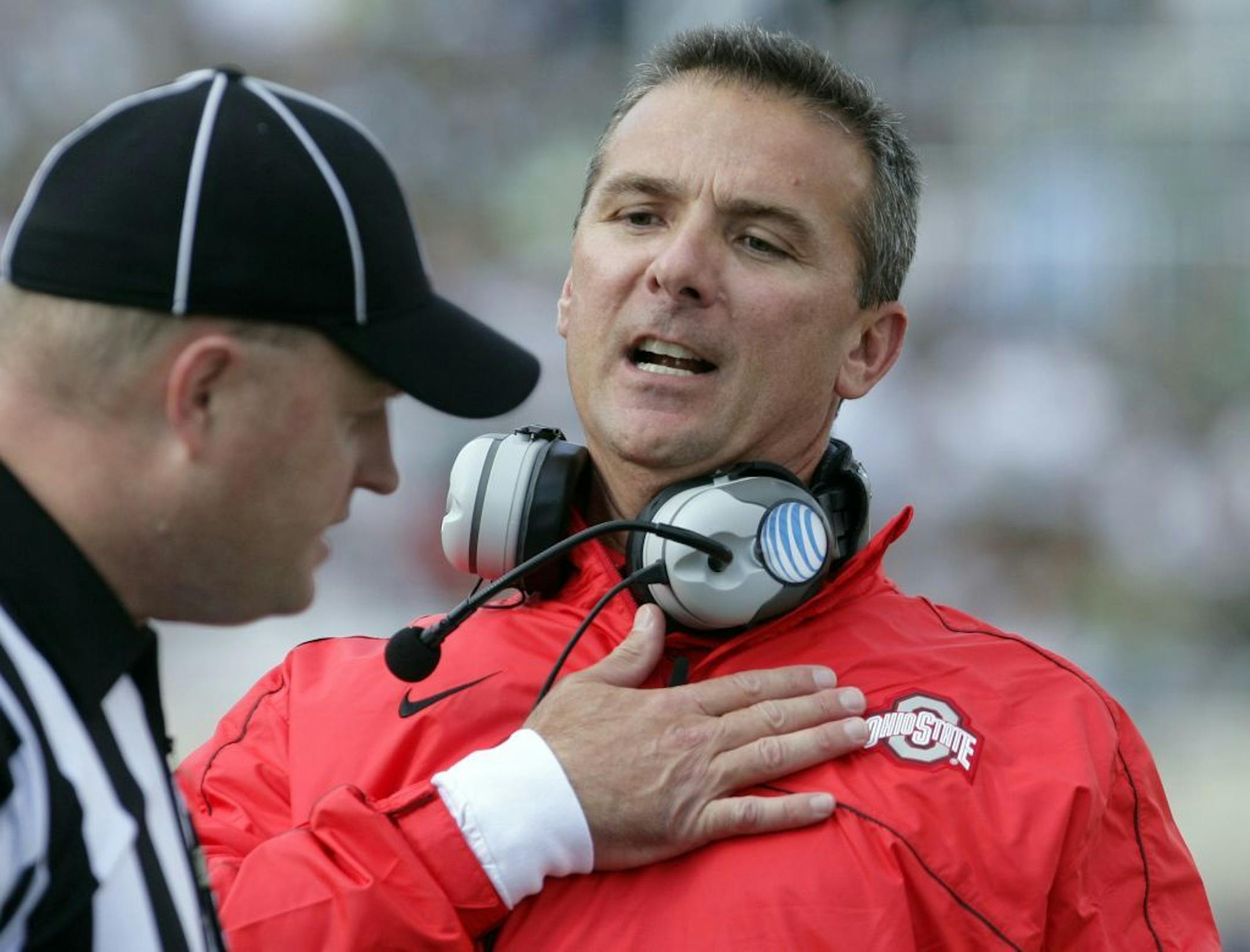 Ohio State coach Urban Meyer.