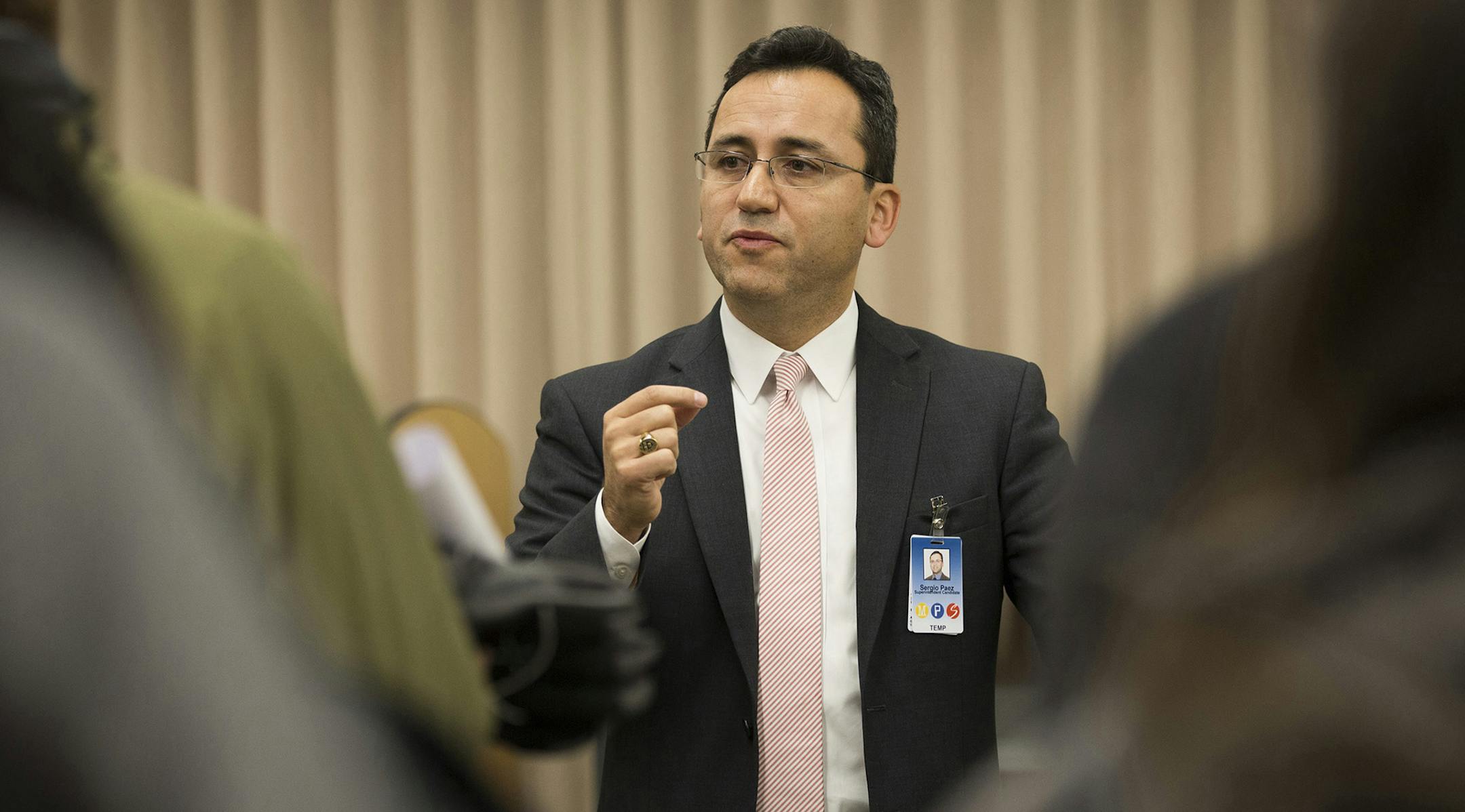 The Minneapolis school board dumped Sergio Paez as their choice to lead the Minneapolis School District.