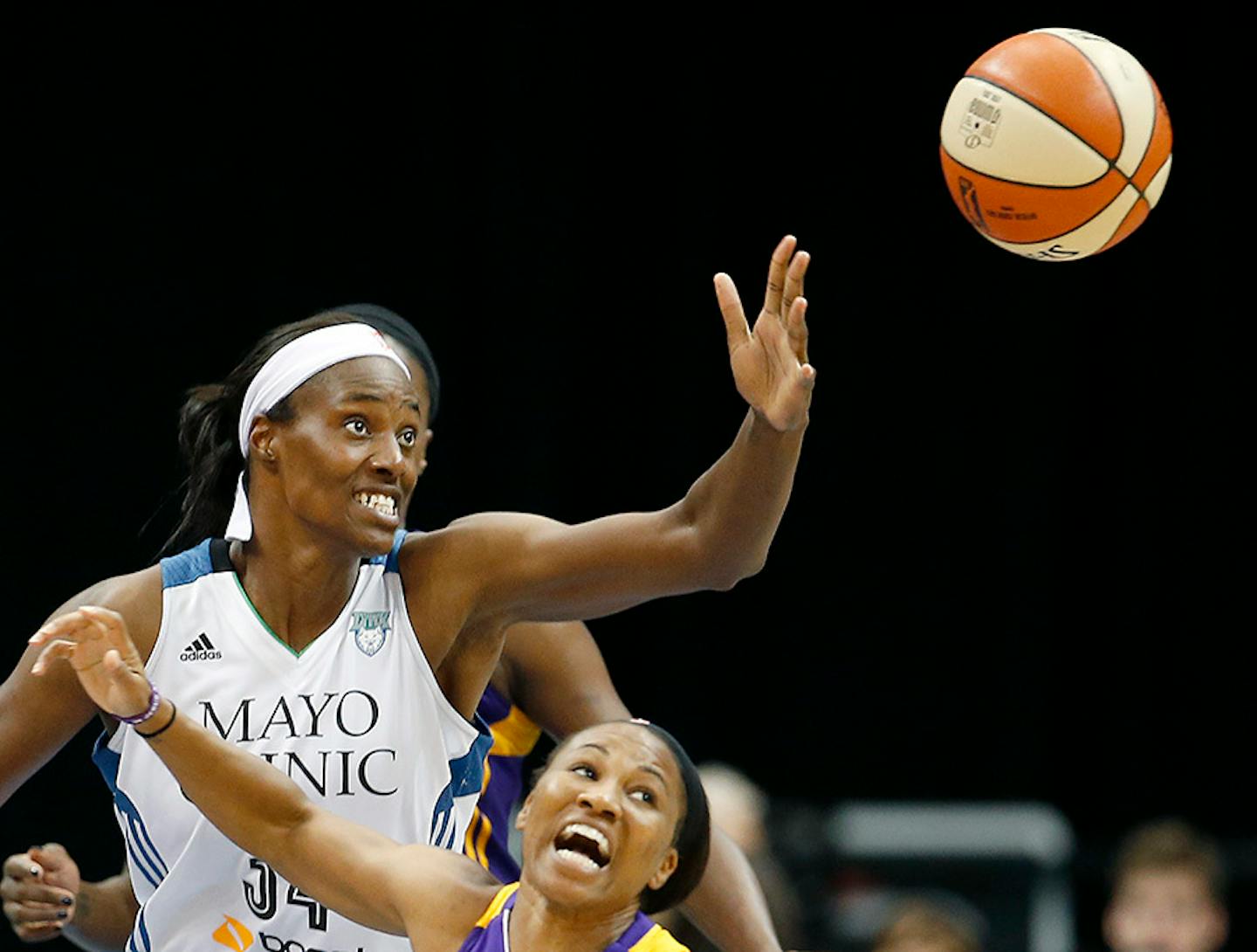 All-Star center Sylvia Fowles (34) held out for half a season for an opportunity to join the Lynx.