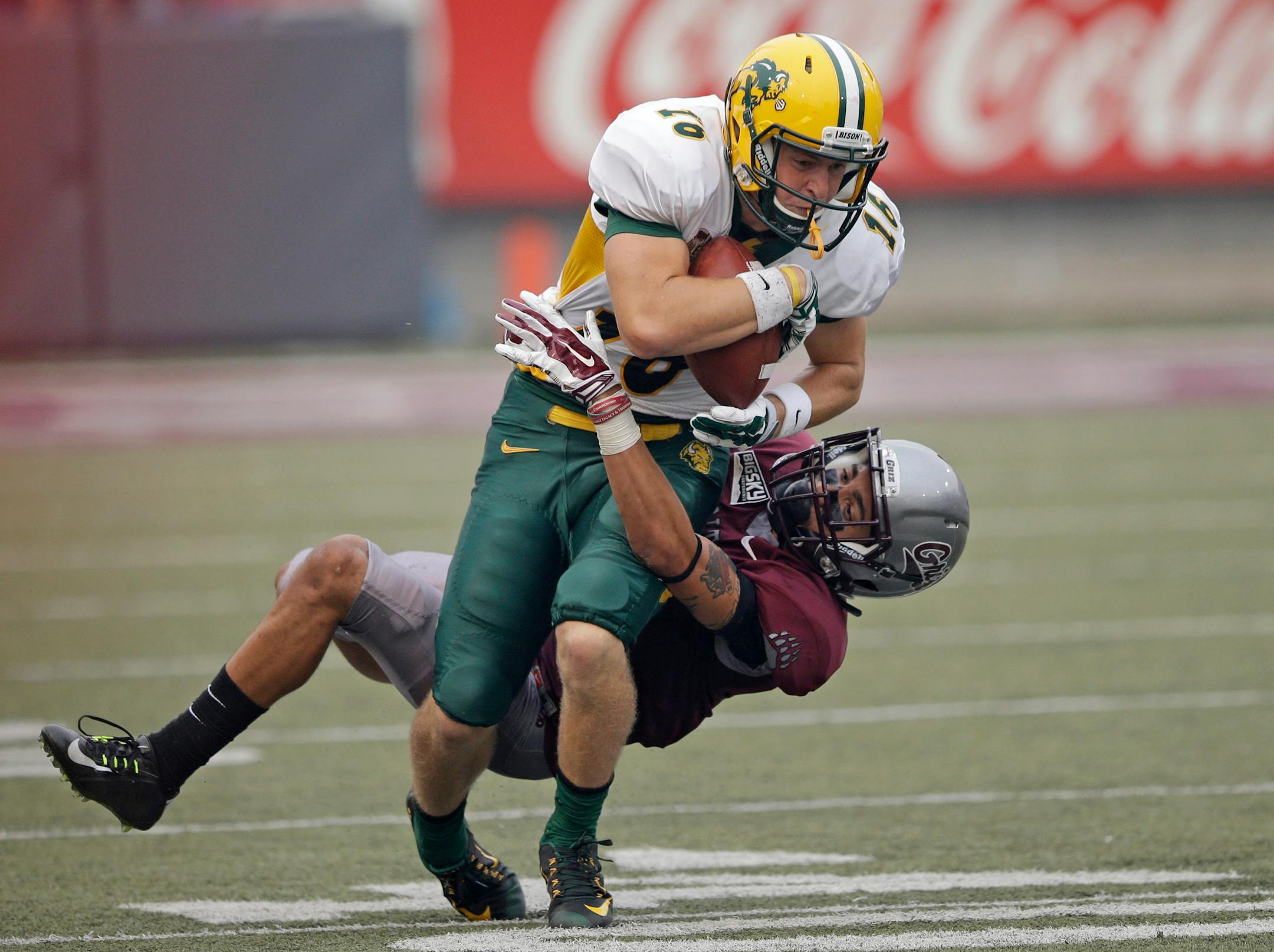 North Dakota State wide receiver RJ Urzendowsk