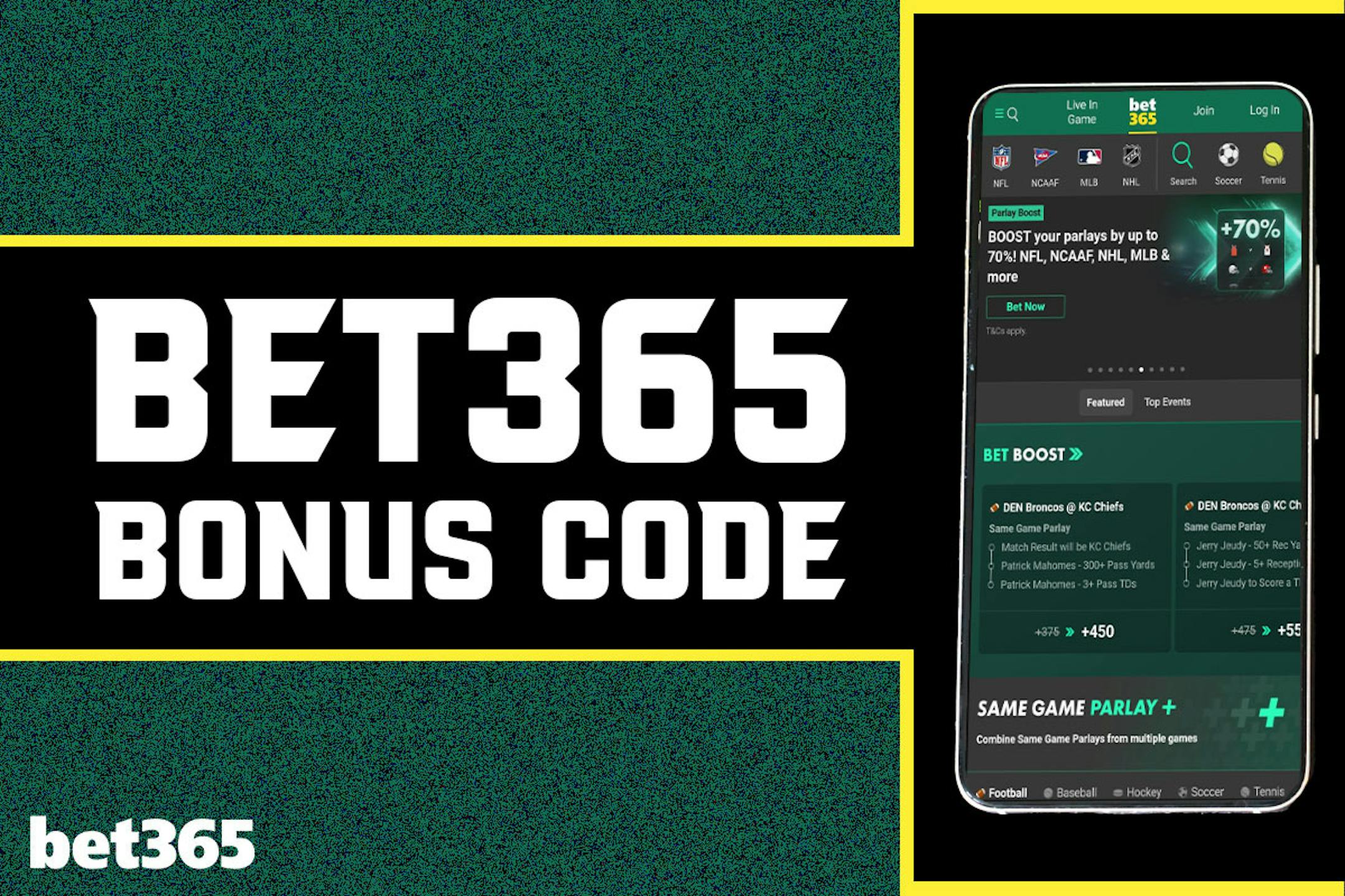 bet365 bonus code