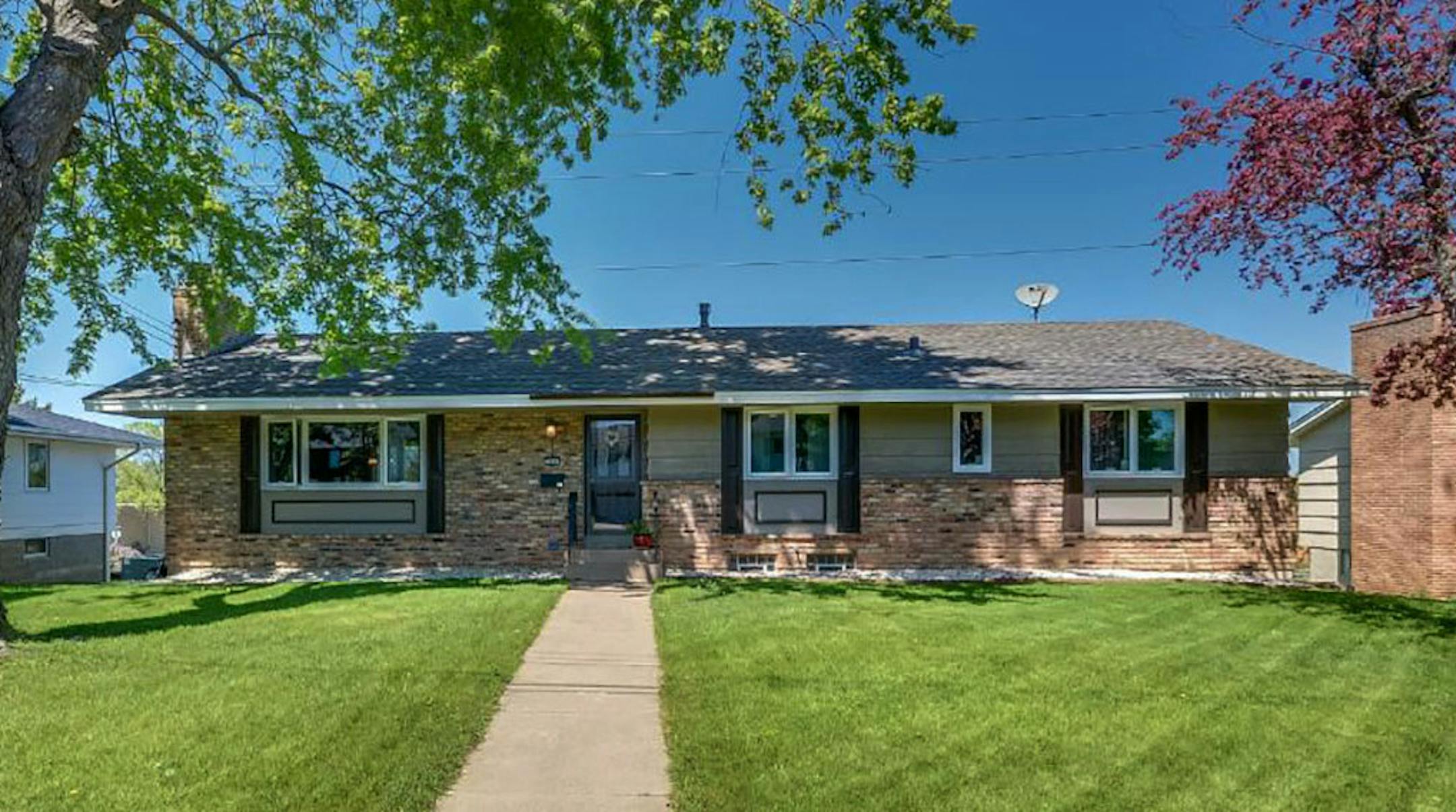 St. Anthony
Built in 1967, this four-bedroom, three-bath house has 2,025 square feet and features four bedrooms on one level, updated eat-in kitchen with quartz countertops and stainless steel appliances, two fireplaces, full finished walkout basement and two-car attached garage. Listed by Mark Mooney, 612-309-2123, and Jeff Smart, 612-396-5575, Edina Realty.