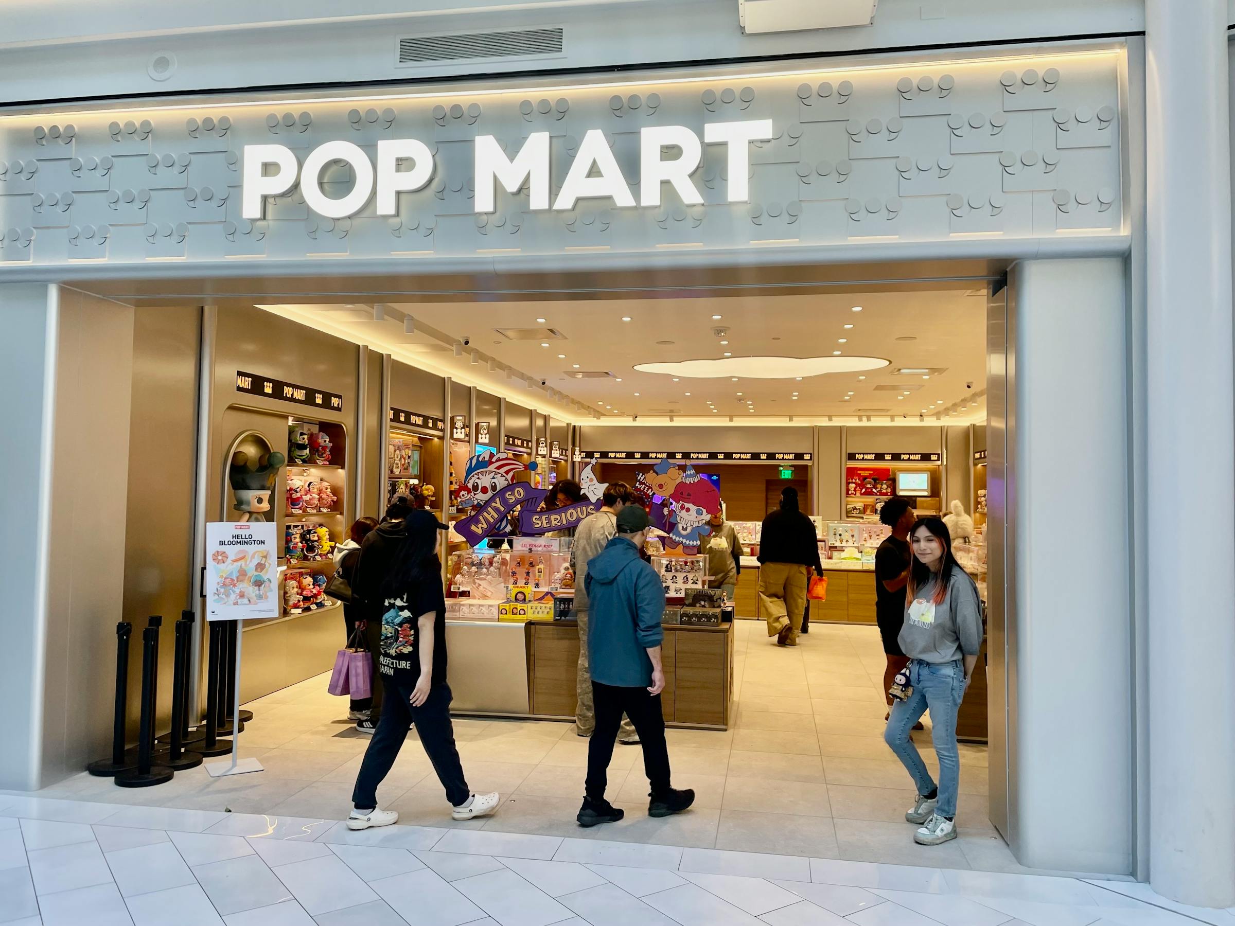 Pop Mart, maker of popular Labubus, opens at Mall of America