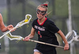 Kaci Kotschevar leads Eden Prairie in goals with 41 and assists with 17.