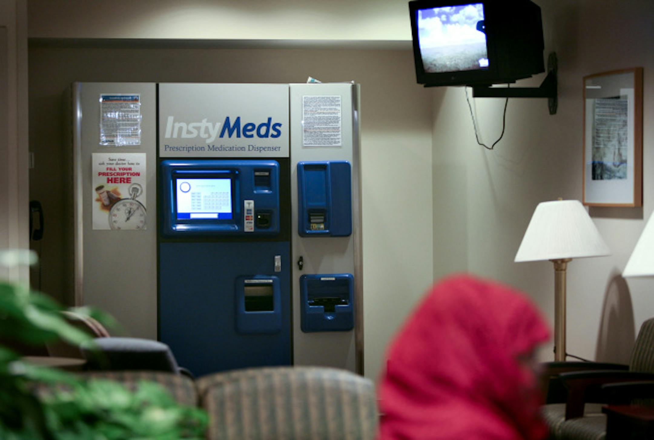 Emergency room patients at Abbott Northwestern Hospital can sometimes get their prescriptions from an InstyMeds machine.