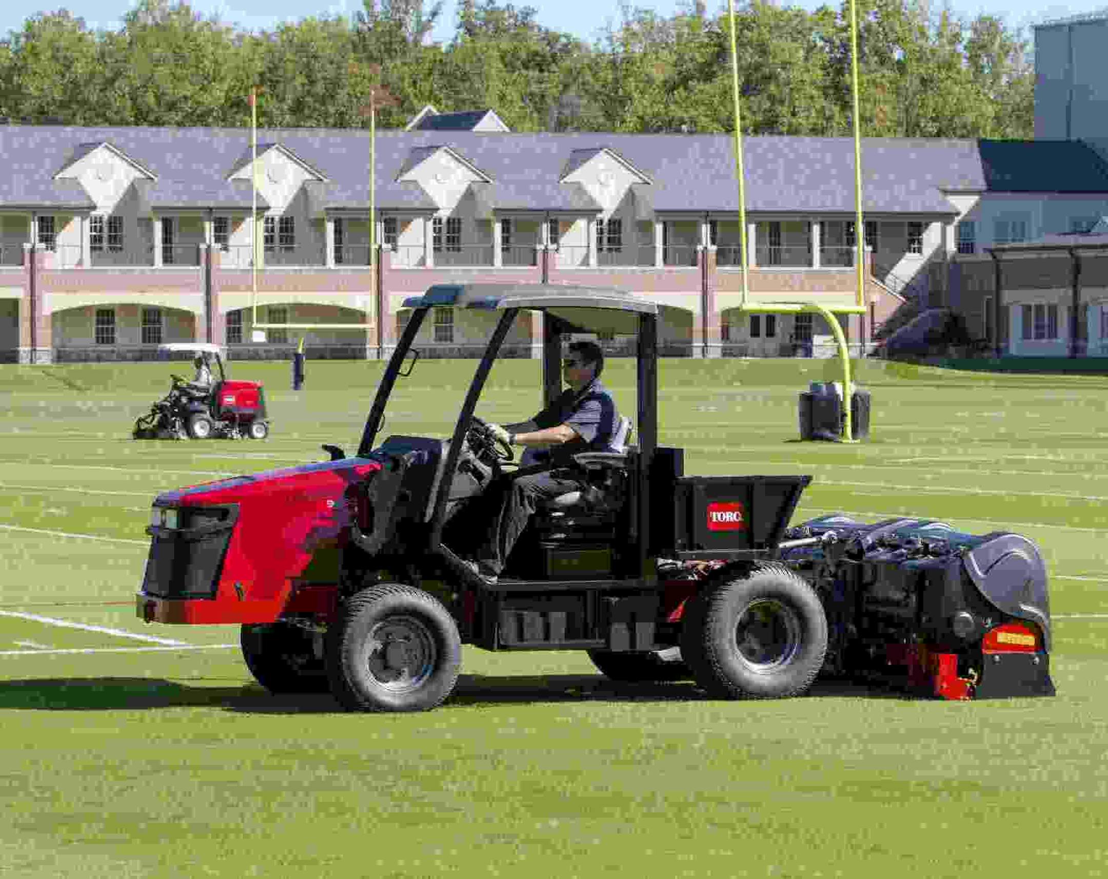 Toro's all new vehicle for turf professionals, the Outcross, goes into final production in August 2018