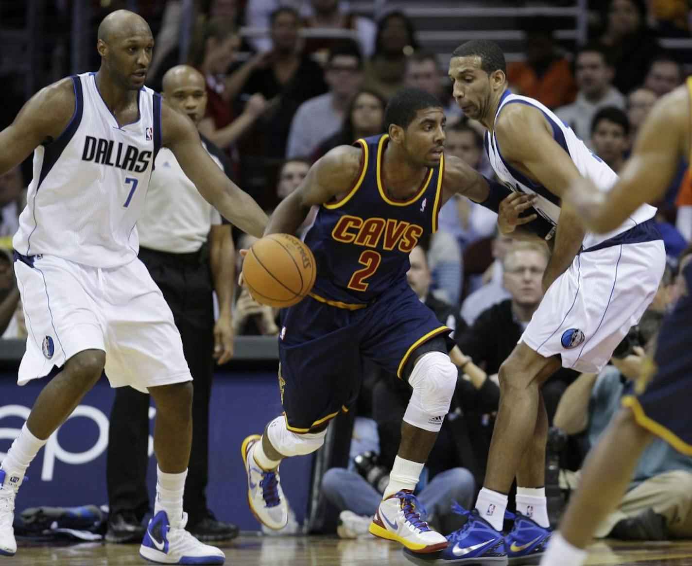 Cleveland Cavaliers' Kyrie Irving (2)