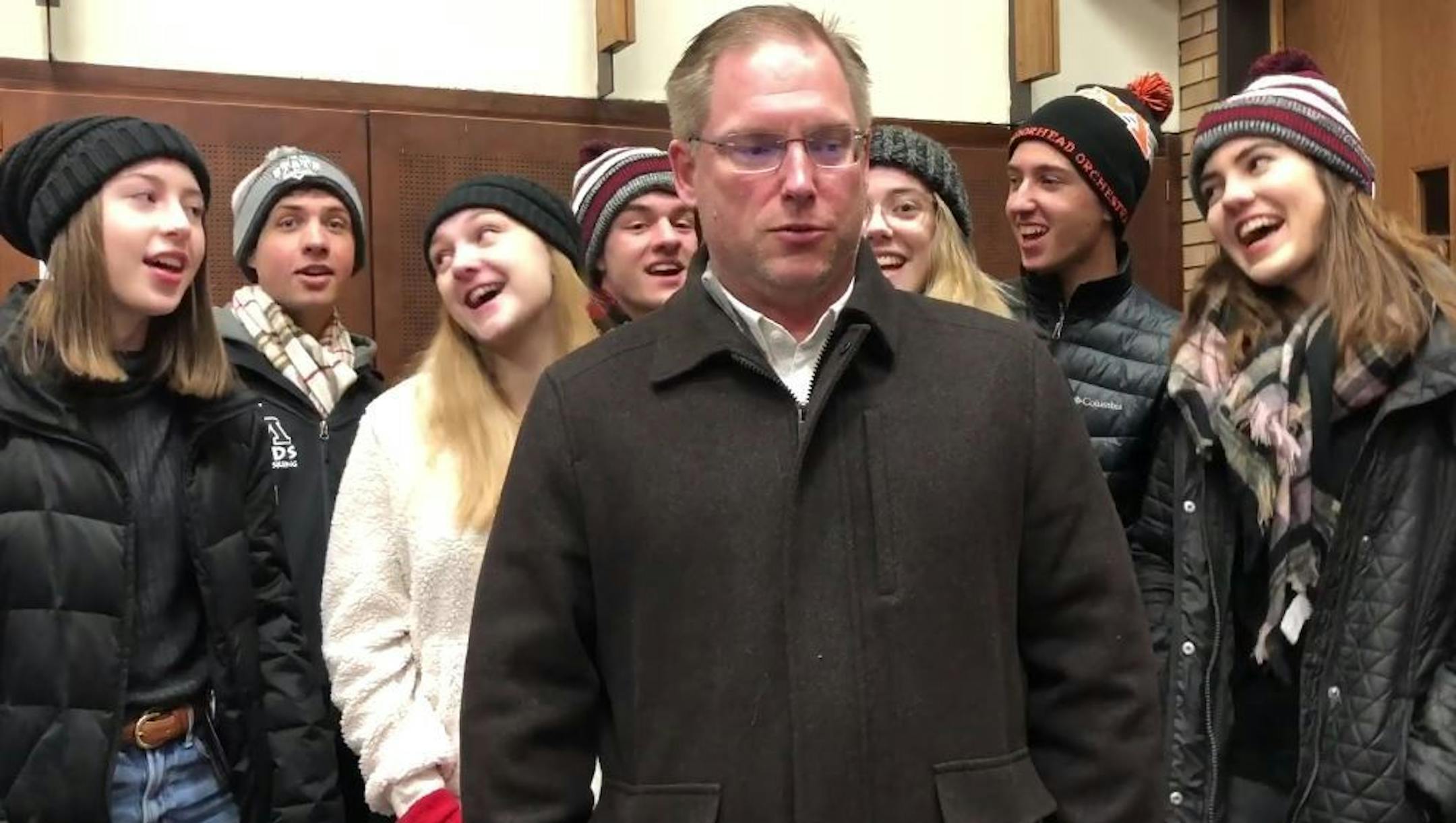 The closing of Moorhead schools on Jan. 30 was announced with "It's Colder Than Fargo!"