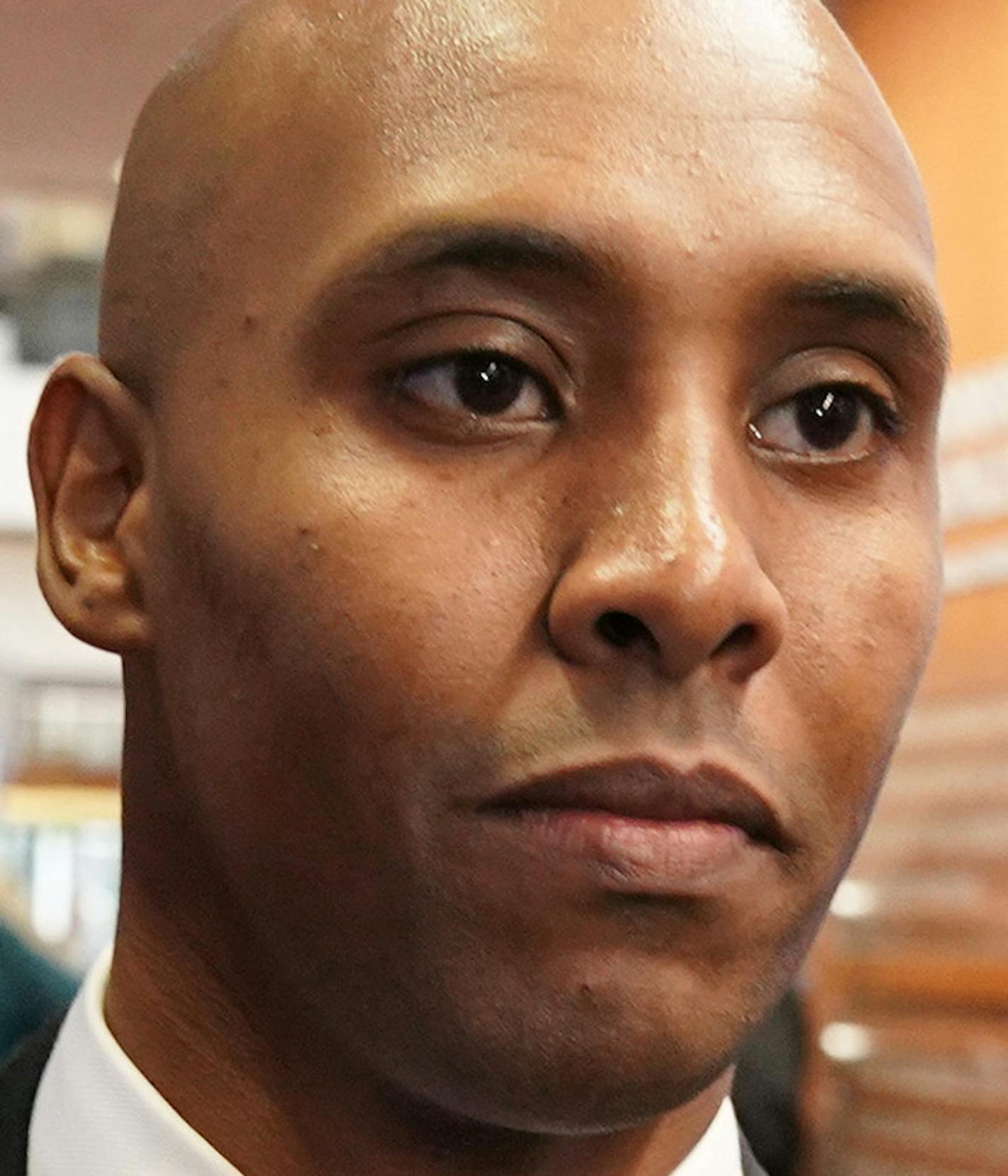 Mohamed Noor, accompanied by his legal team, Peter Wold, and Tom Plunkett arrived to argue pretrial motions at a probable cause hearing for the ex-Minneapolis cop Thursday at the Hennepin County Government Center. ] ANTHONY SOUFFLE &#xef; anthony.souffle@startribune.com Mohamed Noor, accompanied by his legal team, Peter Wold, and Tom Plunkett arrived to argue pretrial motions at a probable cause hearing for the ex-Minneapolis cop Thursday, Sept. 27, 2018 at the Hennepin County Government Center