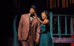Dante Banks Murray (left) and Vie Boheme play “Memphis” residents with big dreams in the musical at Artistry.