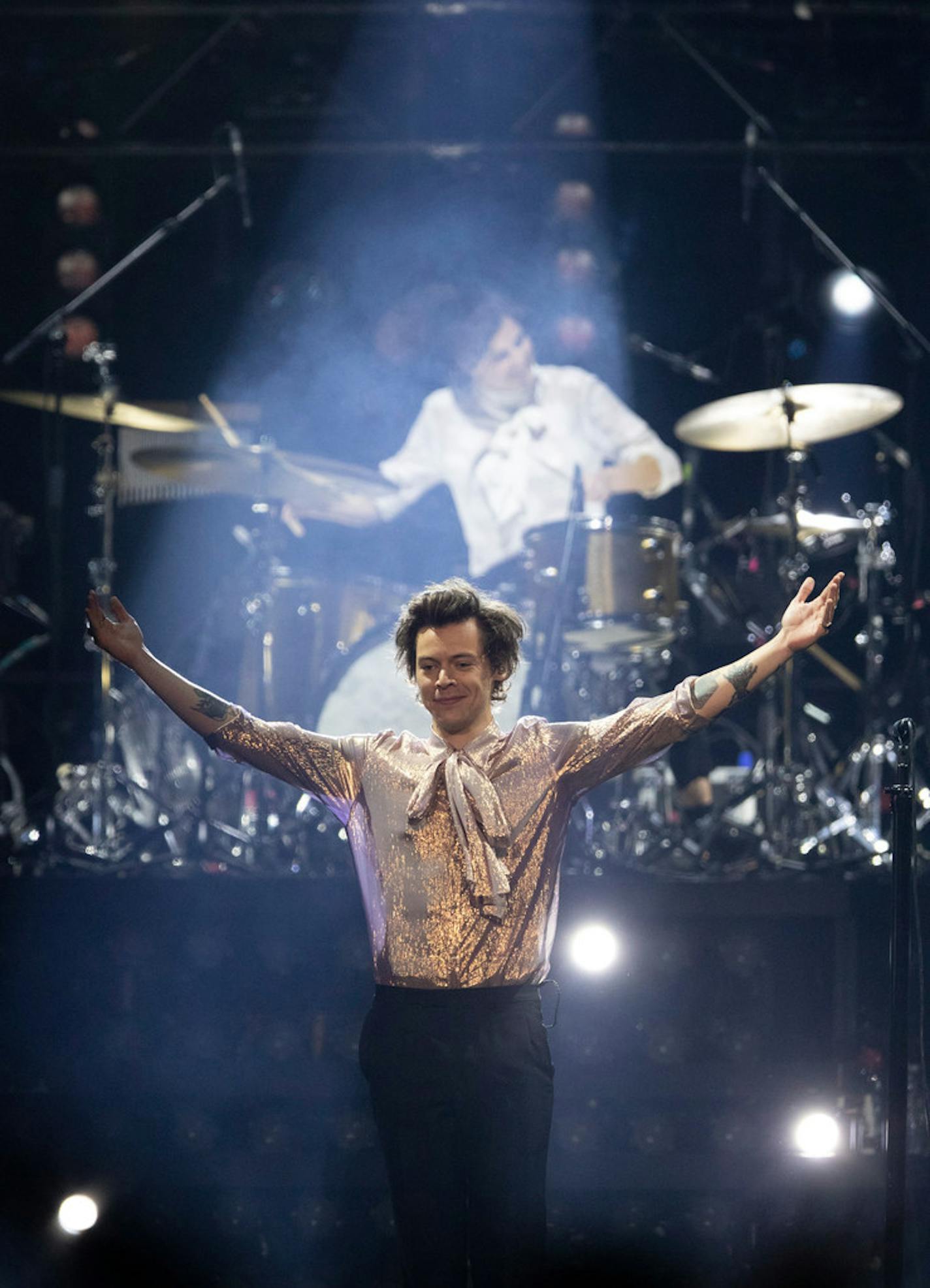 Golden boy Harry Styles is due to play Xcel Energy Center again in 2021 after postponing his 2020 tour.