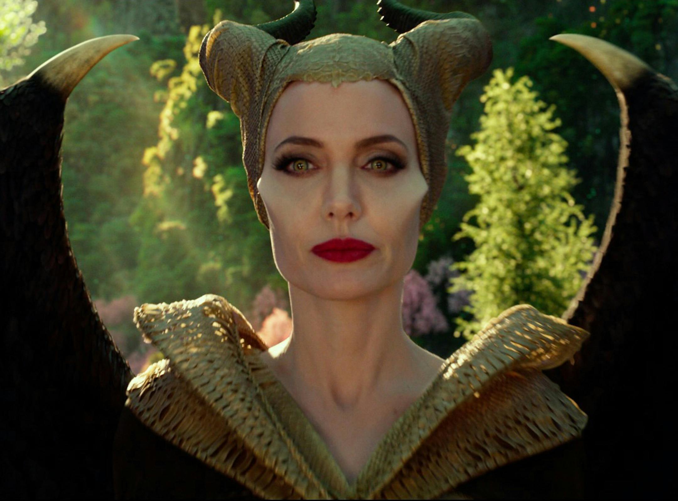 Angelina Jolie is Maleficent in Disney’s MALEFICENT: MISTRESS OF EVIL.