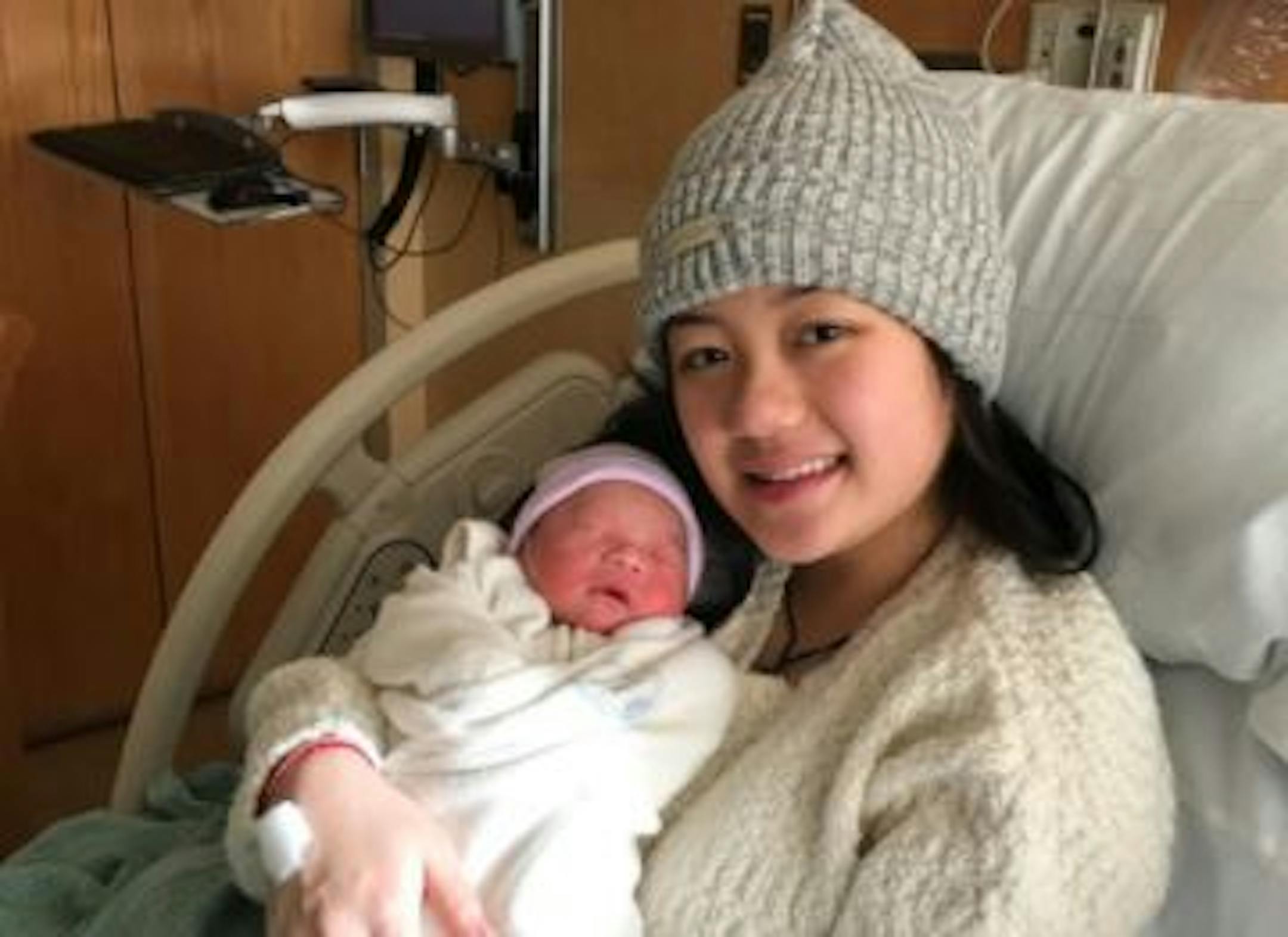 Vangmee Yang, with daughter Jazlin Vang.