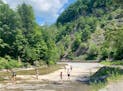 Hiking through the gorge to TaughannockFalls in Trumansburg, New York. Photo by Jennifer Jeanne Patterson? Special to the Star Tribune