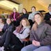 Members of PWHL Minnesota attended the Class 2A tournament game between top-seeded Minnetonka and Maple Grove.