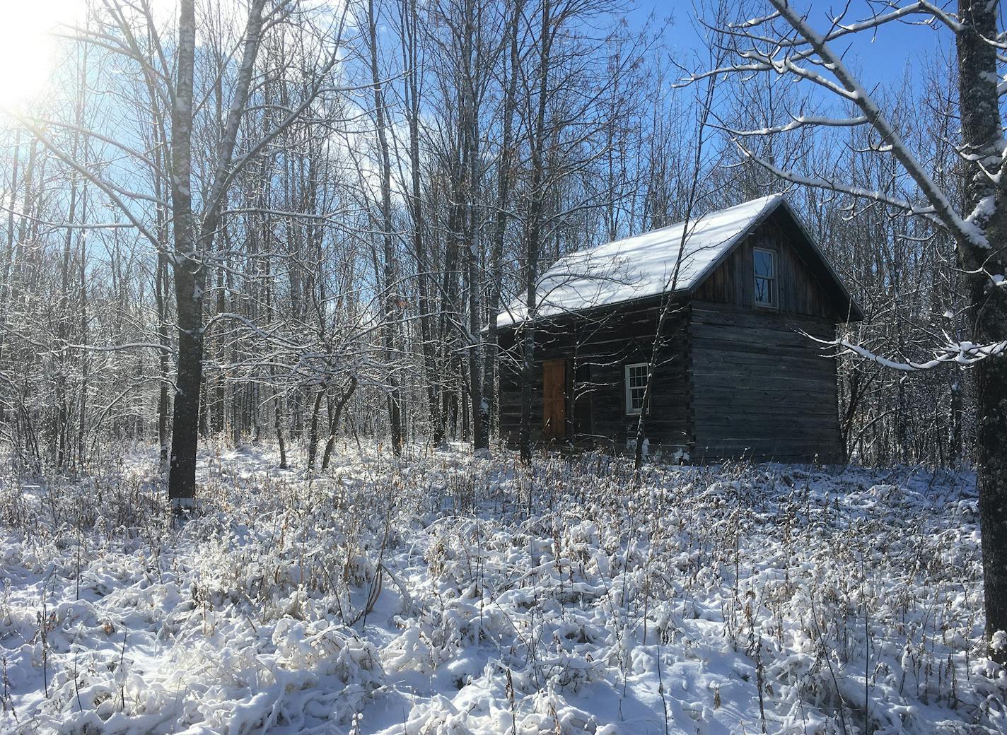 The north woods paradise sits on 80 acres of medium to old growth sugar maples, birch and hemlock.