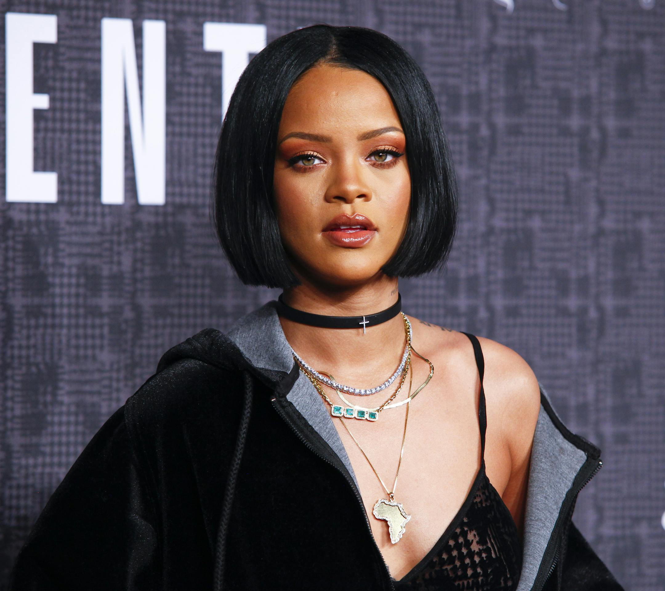 FILE - In this Feb. 12, 2016 file photo, Rihanna attends the JFENTY PUMA by Rihanna fashion show in New York. Rihanna is checking into the final season of "Bates Motel" as Marion Crane. The cast and crew of the A&E drama announced at San Diego Comic-Con International on Friday, July 22, 2016, that the singer-actress will be joining them to portray the role originated by Janet Leigh in the original film version of "Psycho." (Photo by Andy Kropa/Invision/AP, File)