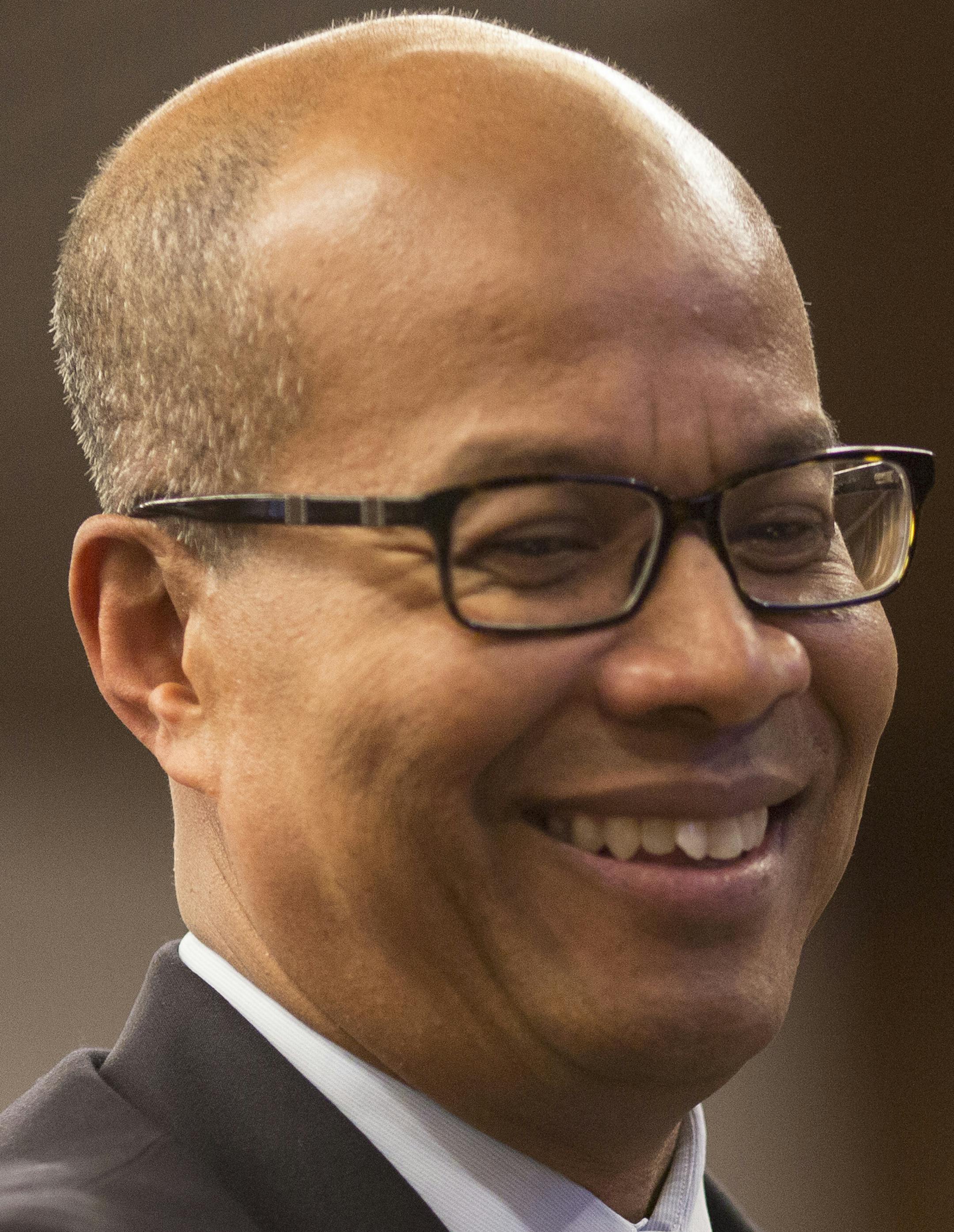 Michael Goar during an interview for Minneapolis superintendent on Tuesday, November 17, 2015, in Minneapolis, Minn. ] RENEE JONES SCHNEIDER • reneejones@startribune.com