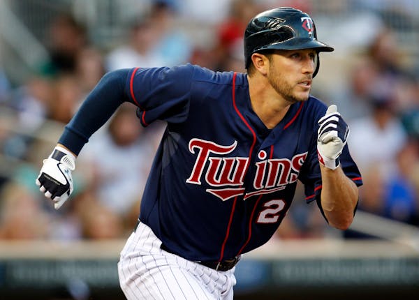 Twins third baseman Trevor Plouffe is dealing with a bruised right thumb.