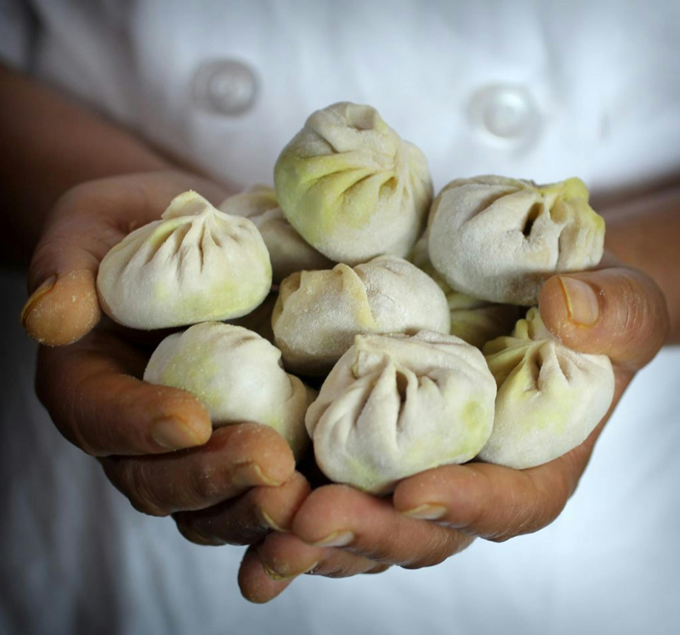 Momos from Gorkha Palace.