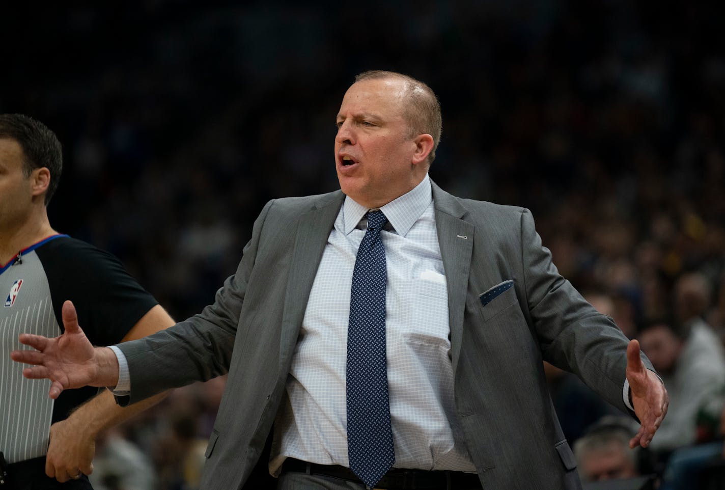 The Timberwolves fired coach and president of basketball operations Tom Thibodeau shortly after the team defeated the Los Angeles Lakers 108-86 at Target Center on Sunday. Assistant Ryan Saunders will take over as interim head coach.