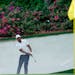 Tony Finau hits to the 13th hole during the third round for the Masters